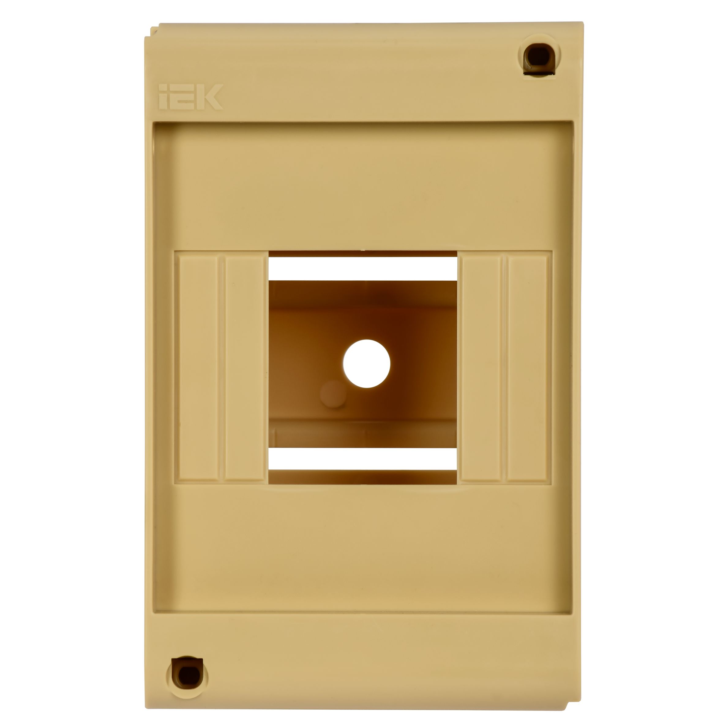 UNION Mini Корпус пластиковый КМПн-4 IP20 без двери сосна IEK — фото