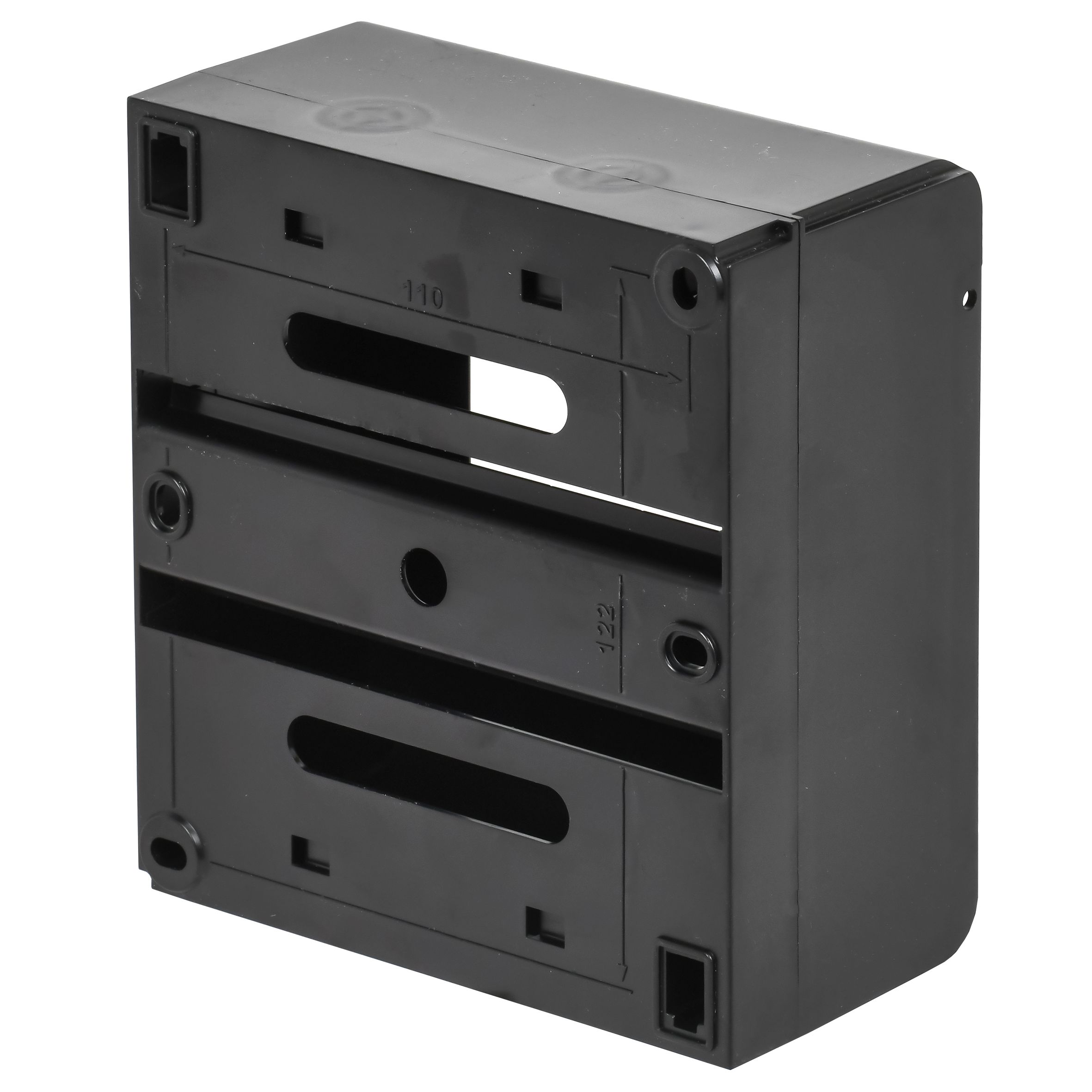 UNION Mini Корпус пластиковый КМПн-6 IP20 без двери черный IEK — фото