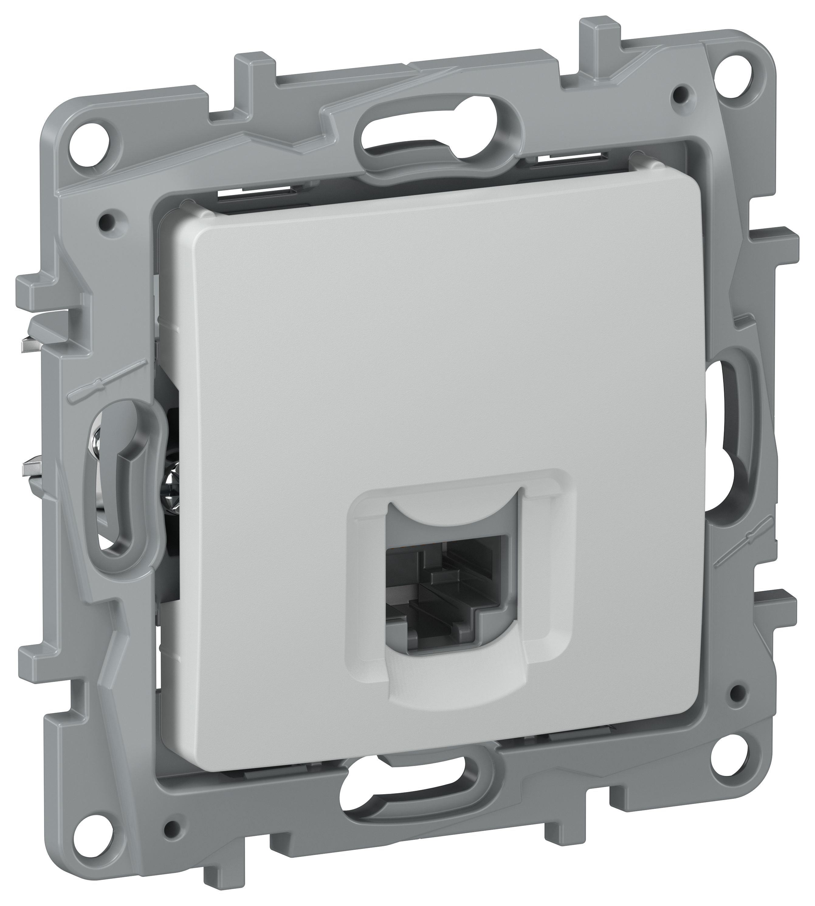 IEKETIKA Розетка компьютерная RJ45 категория 5Е UTP 6716411 галька IEK