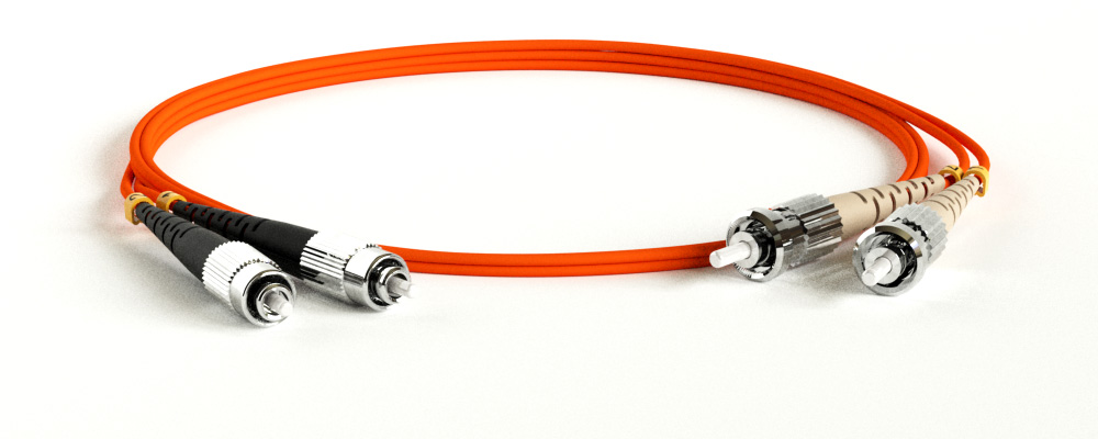 Hyperline FC-D2-50-FC/UR-ST/UR-H-50M-LSZH-OR Патч-корд волоконно-оптический (шнур) MM 50/125 (OM2), FC-ST, UPC, duplex, 2.0 мм, LSZH, 50 м (замена FC-D2-50-FC/PR-ST/PR-H-50M-LSZH-OR) — фото