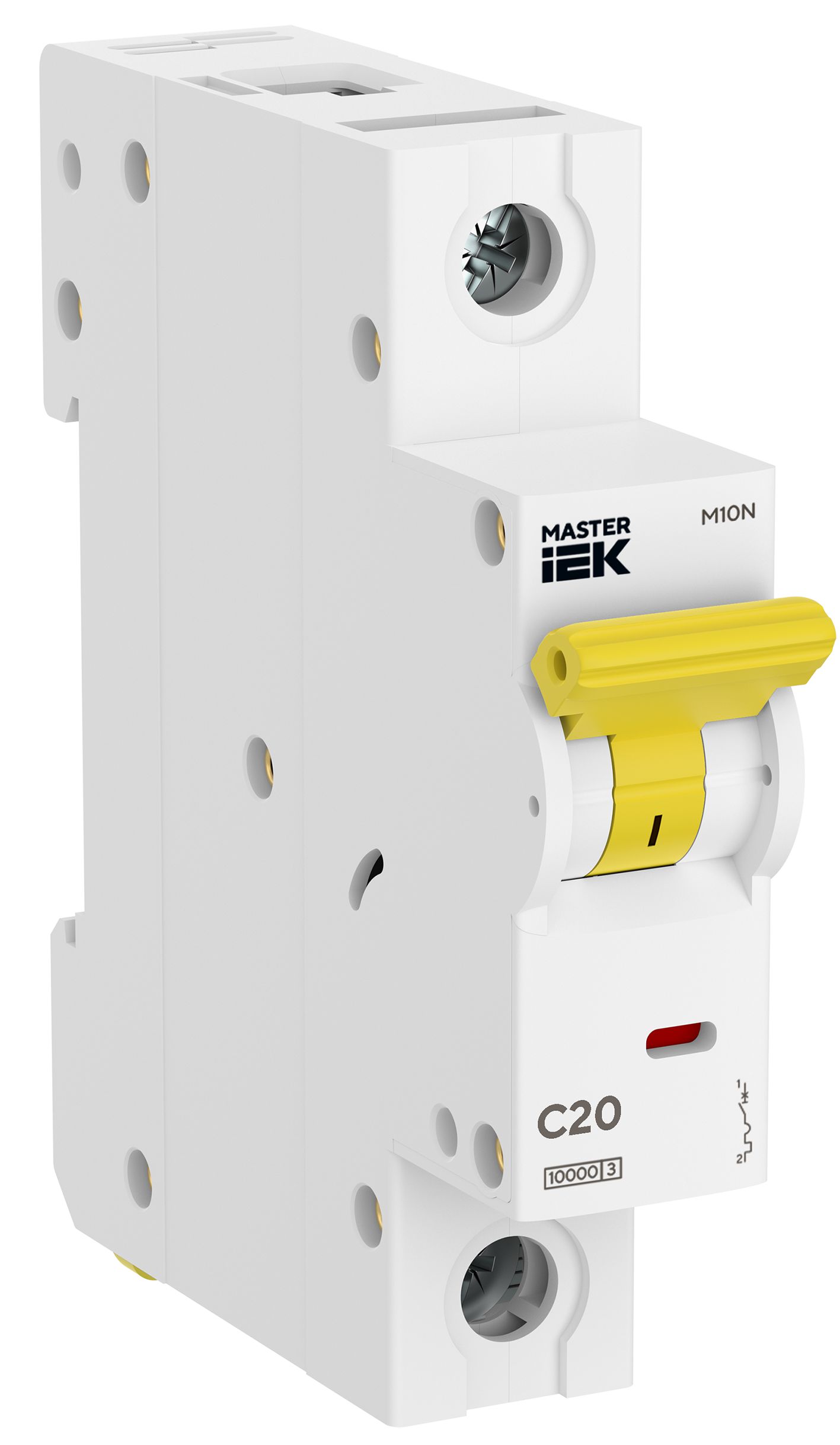 Автоматический выключатель M10N 1P C 20А MASTER IEK