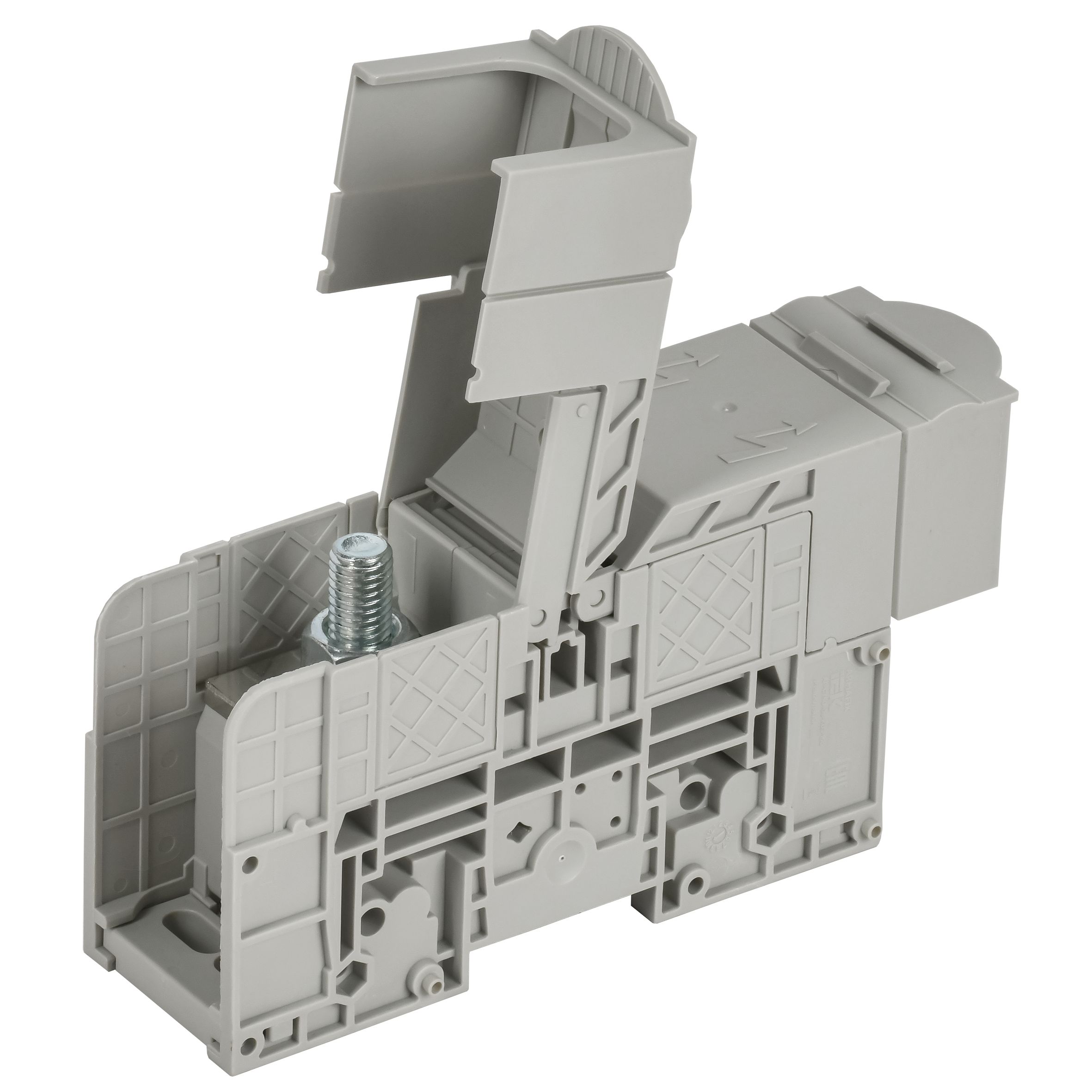 ARMAFIX Колодка клеммная с болтовым соединением 6-150 мм2/310А с защитной крышкой PTB120/150SH IEK — фото