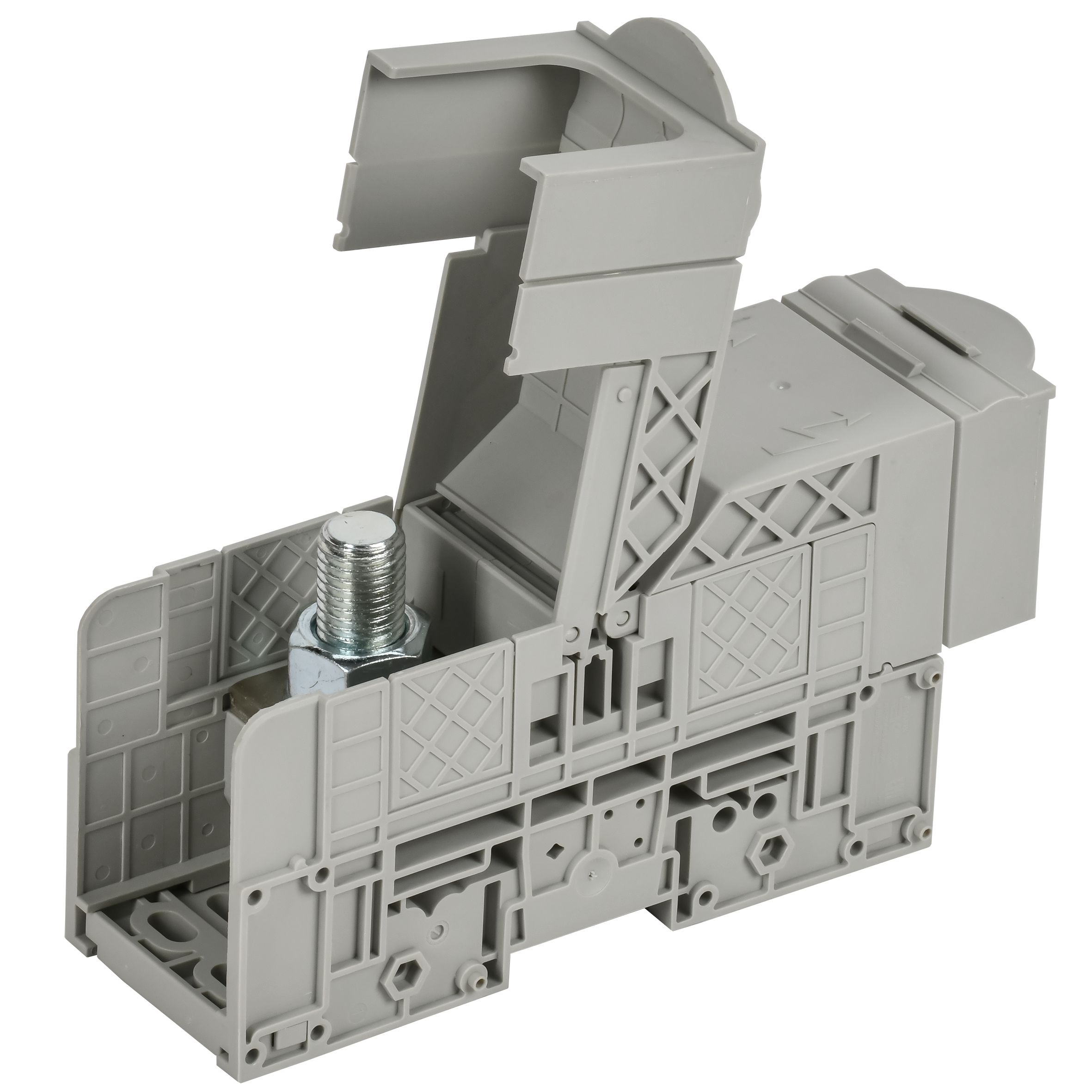 ARMAFIX Колодка клеммная с болтовым соединением 10-300 мм2/520А с защитной крышкой PTB300SH IEK — фото