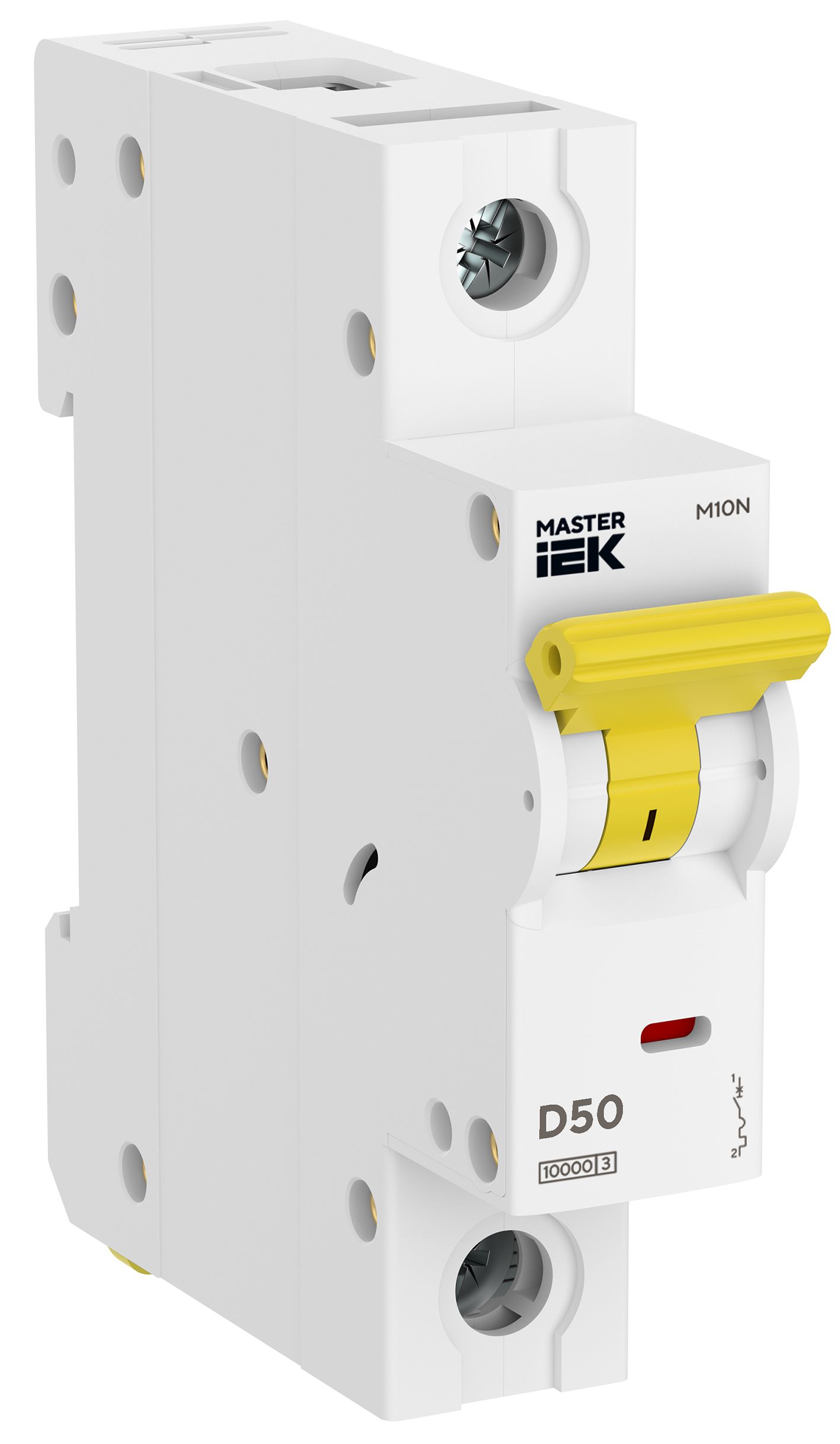 Автоматический выключатель M10N 1P D 50А MASTER IEK