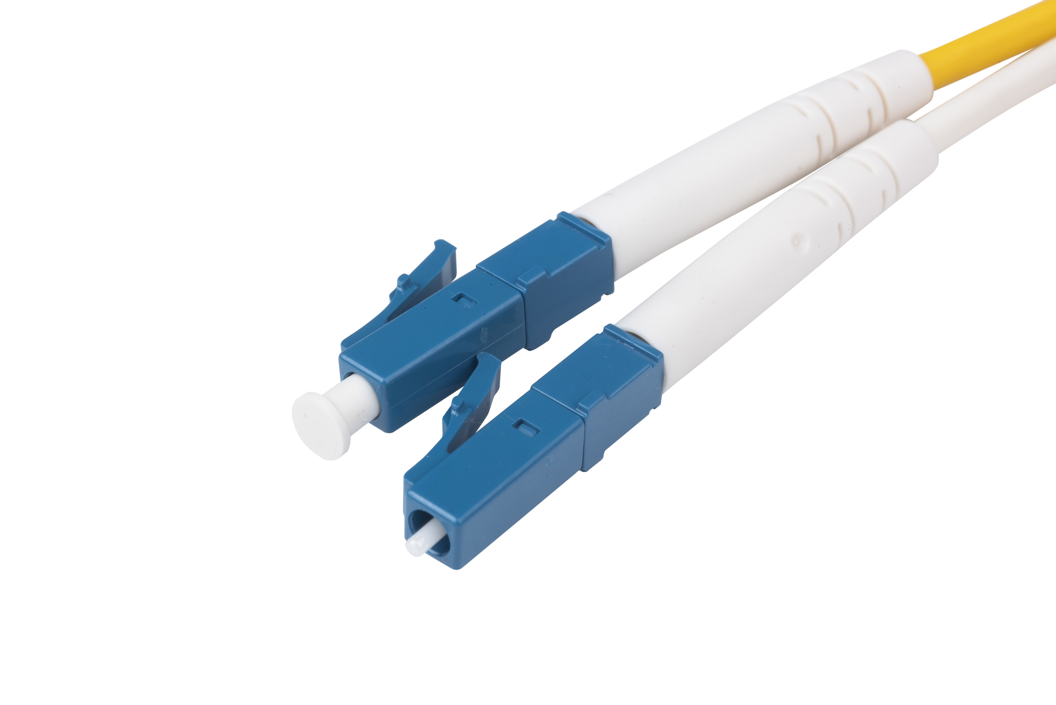 Hyperline FC-D2-9-LC/UR-SC/UR-H-5M-LSZH-YL Патч-корд волоконно-оптический (шнур) SM 9/125 (OS2), LC/UPC-SC/UPC, 2.0 мм, duplex, LSZH, 5 м — фото