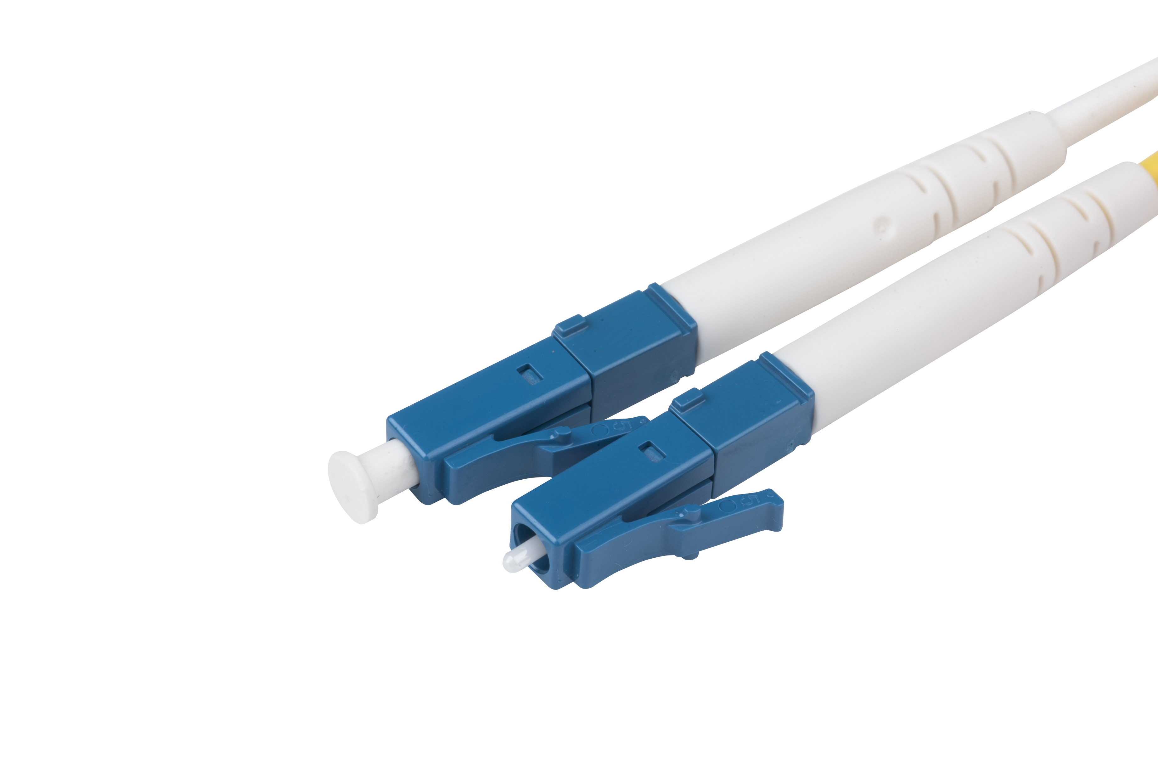 Hyperline FC-D2-9-LC/UR-SC/UR-H-1.5M-LSZH-YL Патч-корд волоконно-оптический (шнур) SM 9/125 (OS2), LC/UPC-SC/UPC, 2.0 мм, duplex, LSZH, 1.5 м — фото