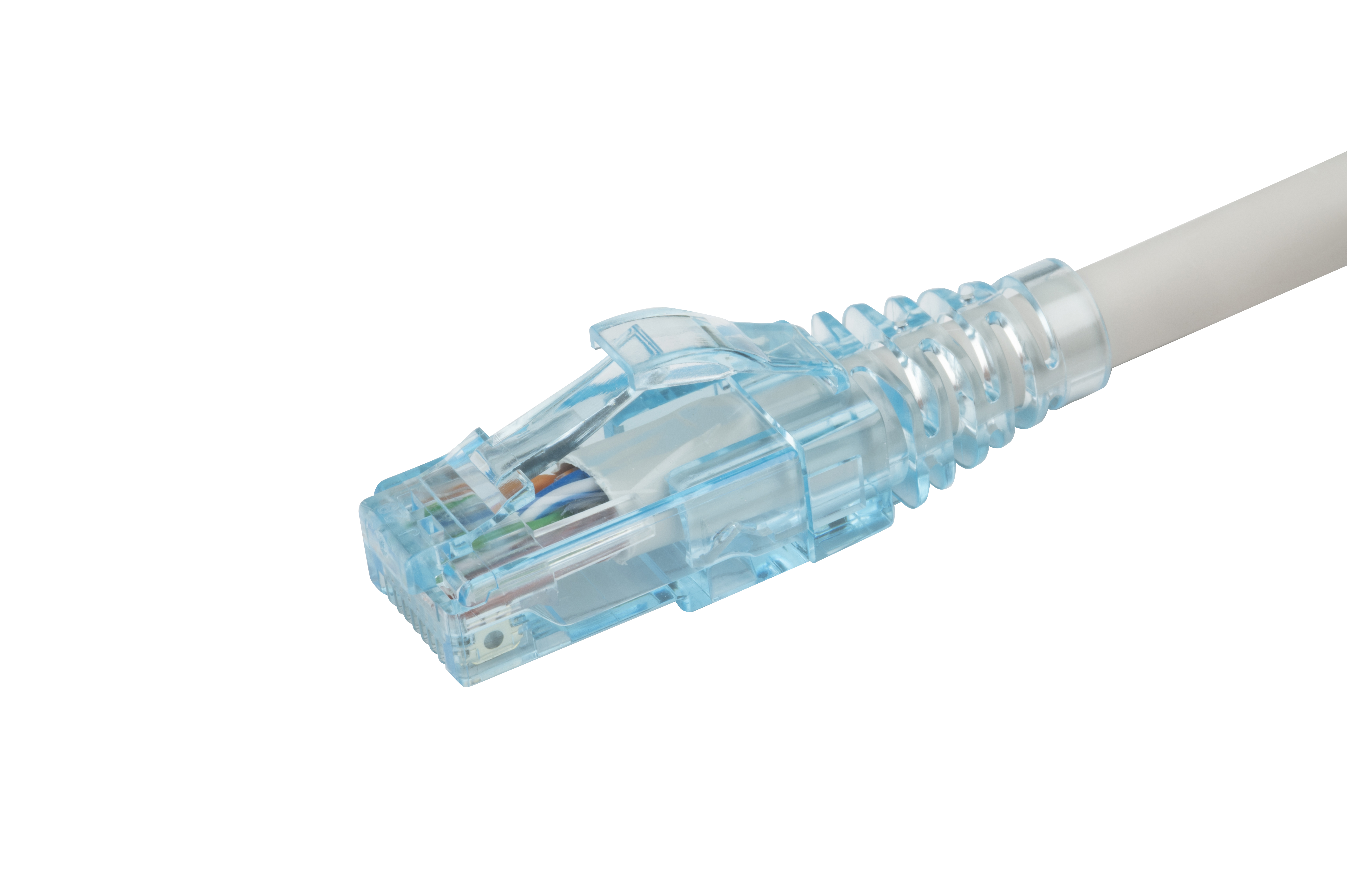 Hyperline PC-LPM-UTP-RJ45-RJ45-C6-5M-LSZH-GY Патч-корд RJ-45/RJ-45, неэкранированный U/UTP, категория 6 (100% Fluke Component Tested), 24AWG, LSZH, 5 м, серый — фото