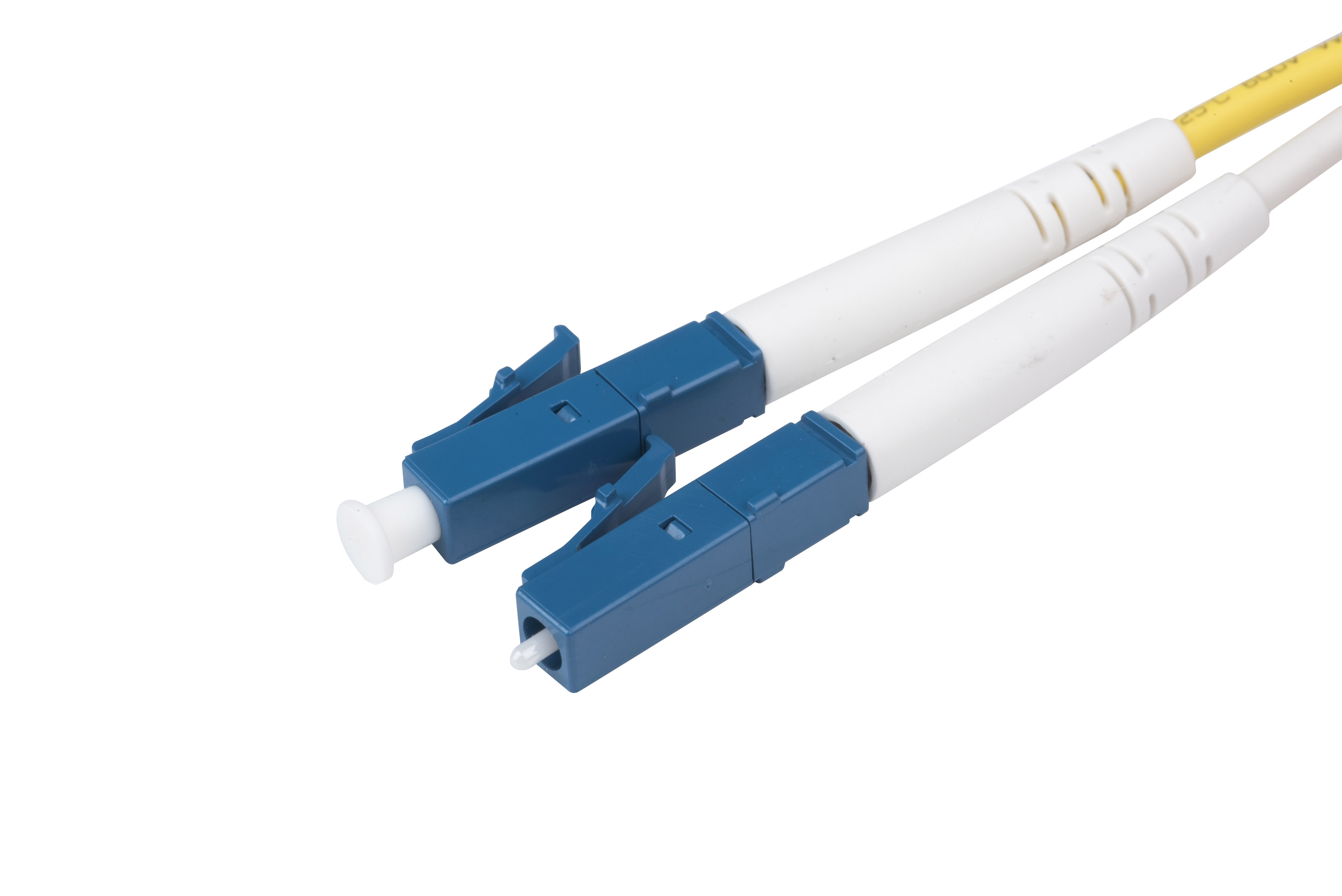 Hyperline FC-D2-9-LC/UR-LC/UR-H-3M-LSZH-YL Патч-корд волоконно-оптический (шнур) SM 9/125 (OS2), LC/UPC-LC/UPC, 2.0 мм, duplex, LSZH, 3 м — фото