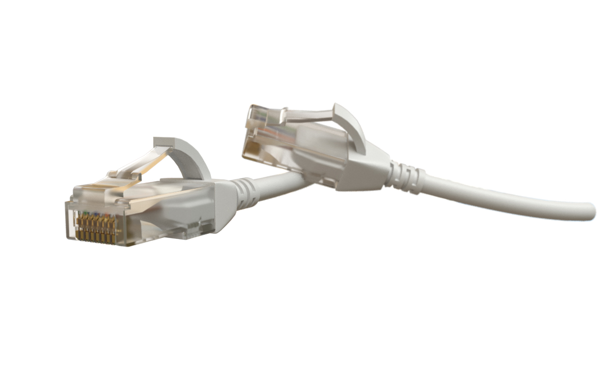 Hyperline PC-LPT-UTP-RJ45-RJ45-C6-2M-LSZH-WH Патч-корд RJ-45/RJ-45, неэкранированный U/UTP, категория 6 (100% Fluke Component Tested), 28AWG, LSZH, 2 м, белый