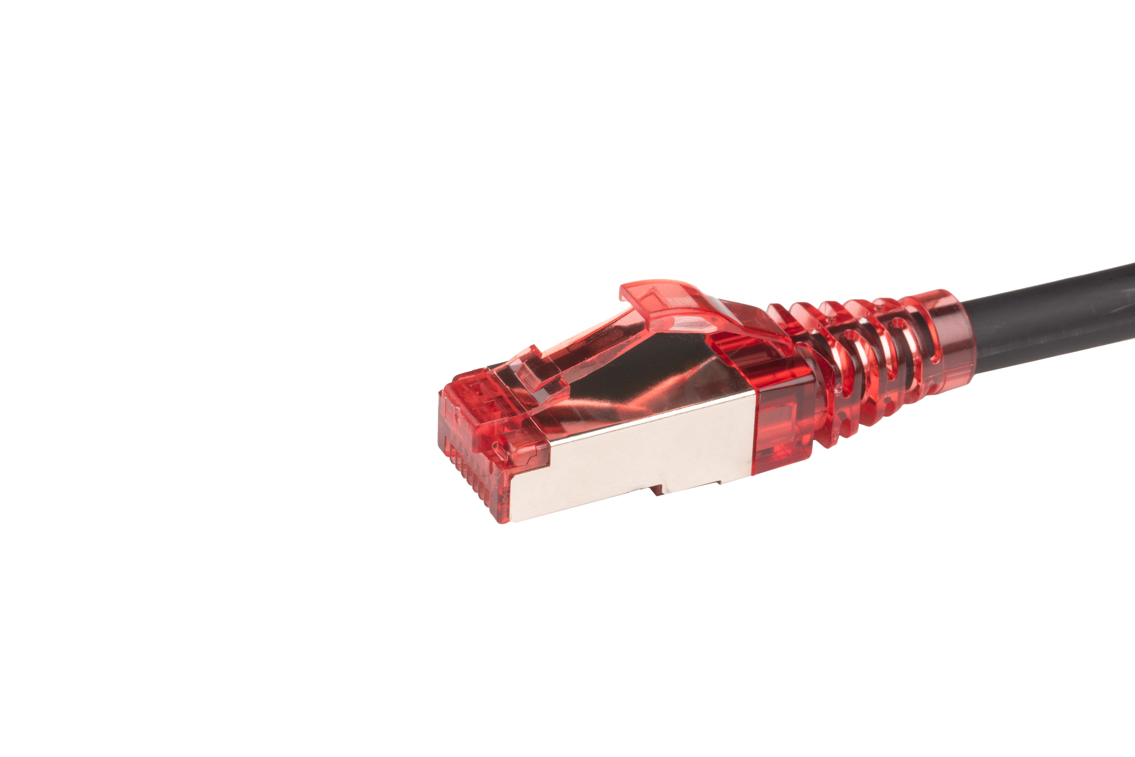 Hyperline PC-LPM-STP-RJ45-RJ45-C6-15M-LSZH-BK Патч-корд RJ-45/RJ-45, экранированный U/FTP, категория 6 (100% Fluke Component Tested), 26AWG, LSZH, 15 м, черный — фото