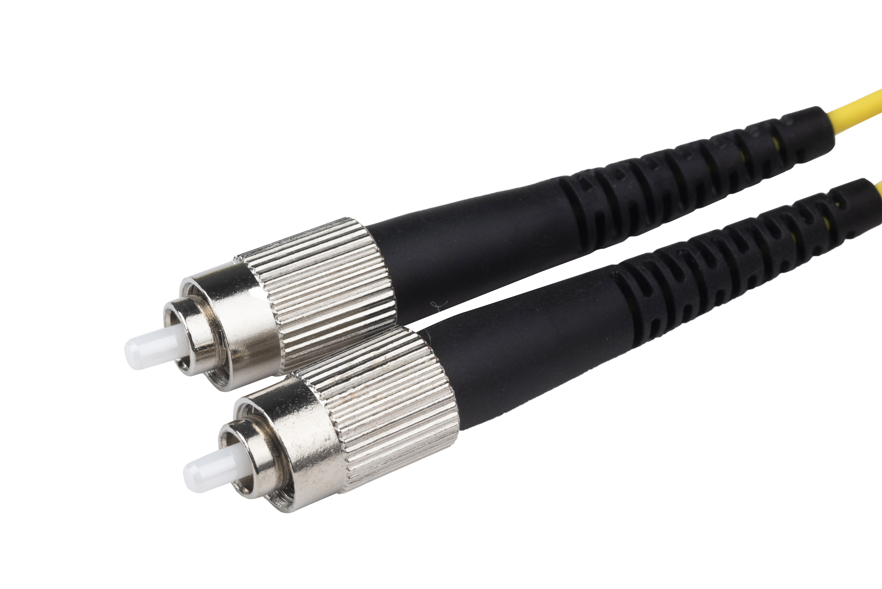 Hyperline FC-D2-9-FC/UR-SC/UR-H-1M-LSZH-YL Патч-корд волоконно-оптический (шнур) SM 9/125 (OS2), FC/UPC-SC/UPC, 2.0 мм, duplex, LSZH, 1 м — фото
