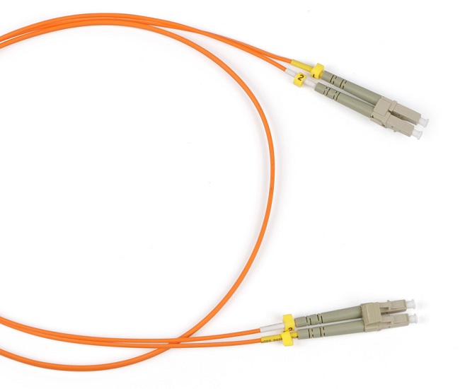 Hyperline FC-D2-50-LC/UR-LC/UR-H-1.5M-LSZH-OR Патч-корд волоконно-оптический (шнур) MM 50/125 (OM2), LC-LC, UPC, duplex, 2.0 мм, LSZH, 1.5 м (замена FC-D2-50-LC/PR-LC/PR-H-1.5M-LSZH-OR) — фото