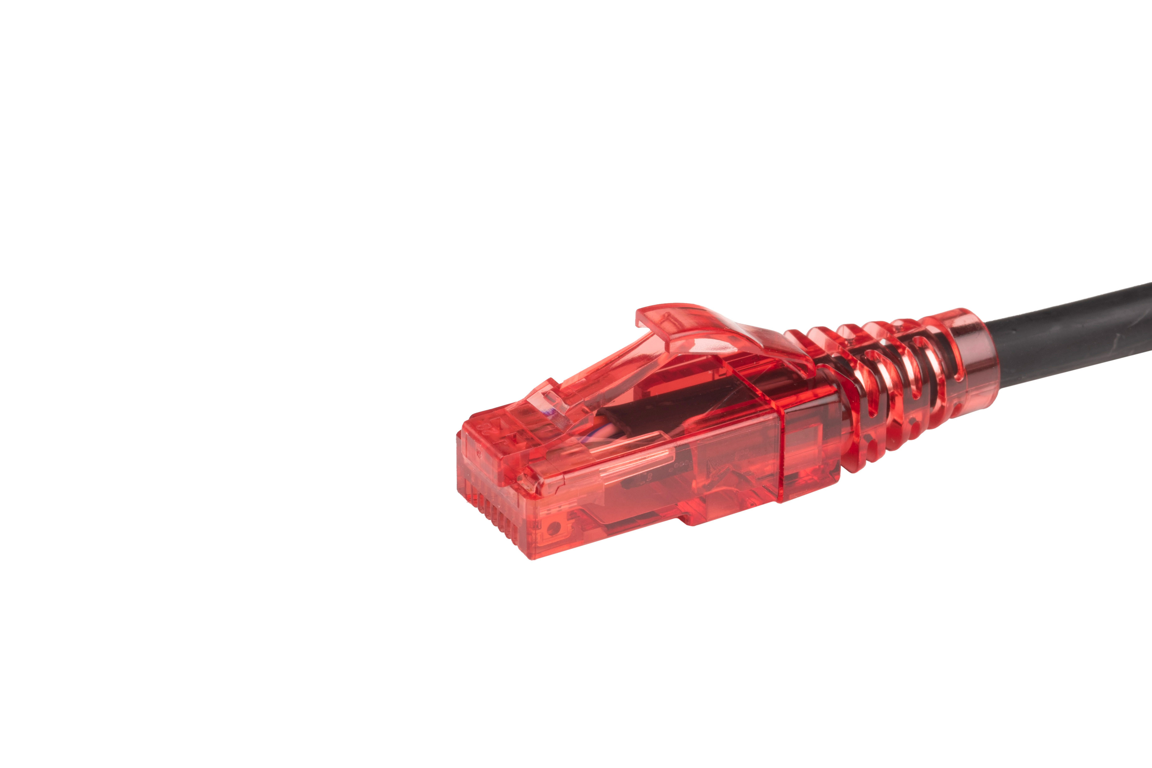 Hyperline PC-LPM-UTP-RJ45-RJ45-C5e-10M-LSZH-BK Патч-корд RJ-45/RJ-45, неэкранированный U/UTP, категория 5e (100% Fluke Component Tested), 24AWG, LSZH, 10 м, черный — фото
