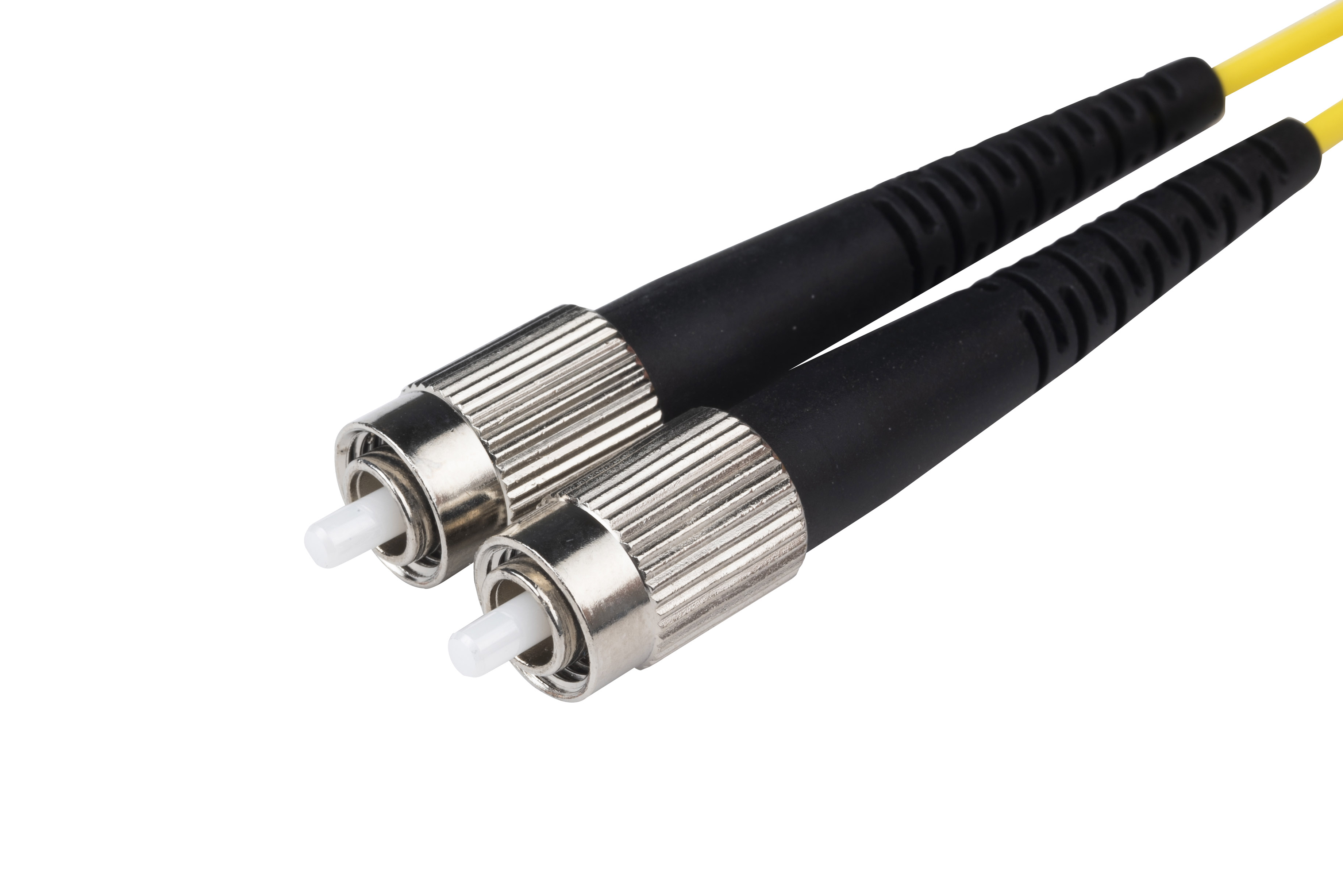 Hyperline FC-D2-9-FC/UR-LC/UR-H-1M-LSZH-YL Патч-корд волоконно-оптический (шнур) SM 9/125 (OS2), FC/UPC-LC/UPC, 2.0 мм, duplex, LSZH, 1 м — фото