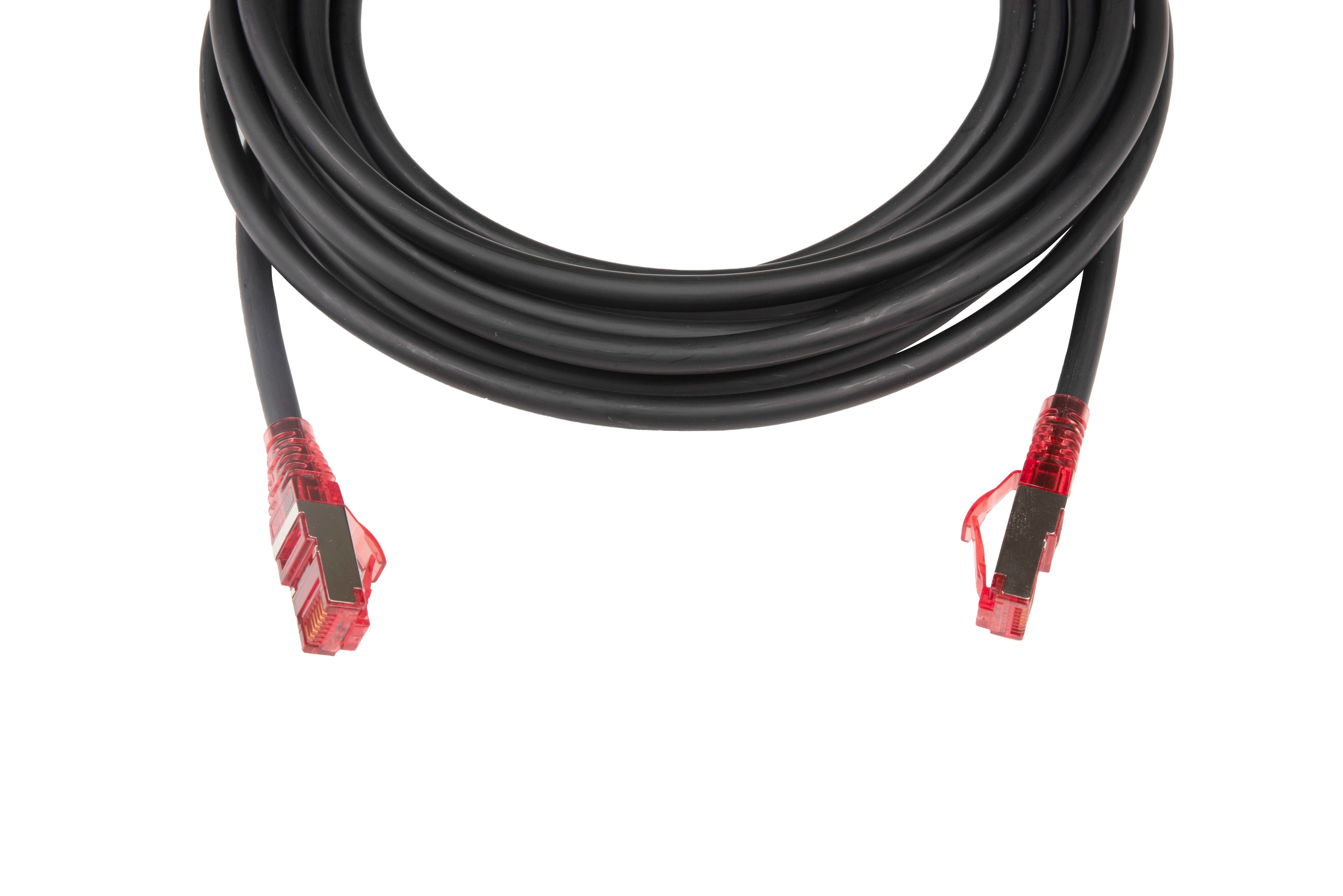 Hyperline PC-LPM-STP-RJ45-RJ45-C5e-5M-LSZH-BK Патч-корд F/UTP, экранированный, Cat.5е (100% Fluke Component Tested), LSZH, 5 м, черный — фото