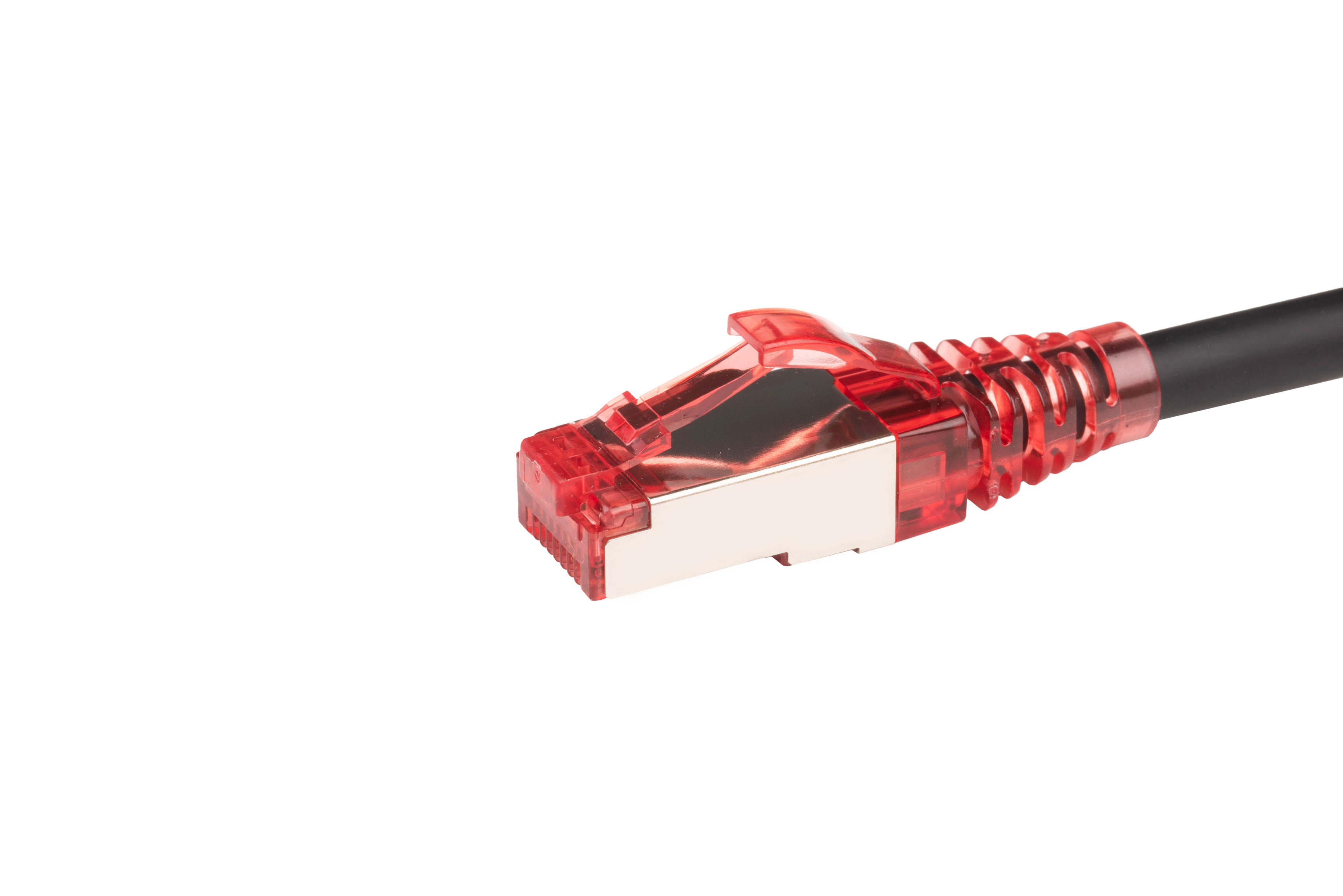 Hyperline PC-LPM-STP-RJ45-RJ45-C5e-5M-LSZH-BK Патч-корд F/UTP, экранированный, Cat.5е (100% Fluke Component Tested), LSZH, 5 м, черный — фото
