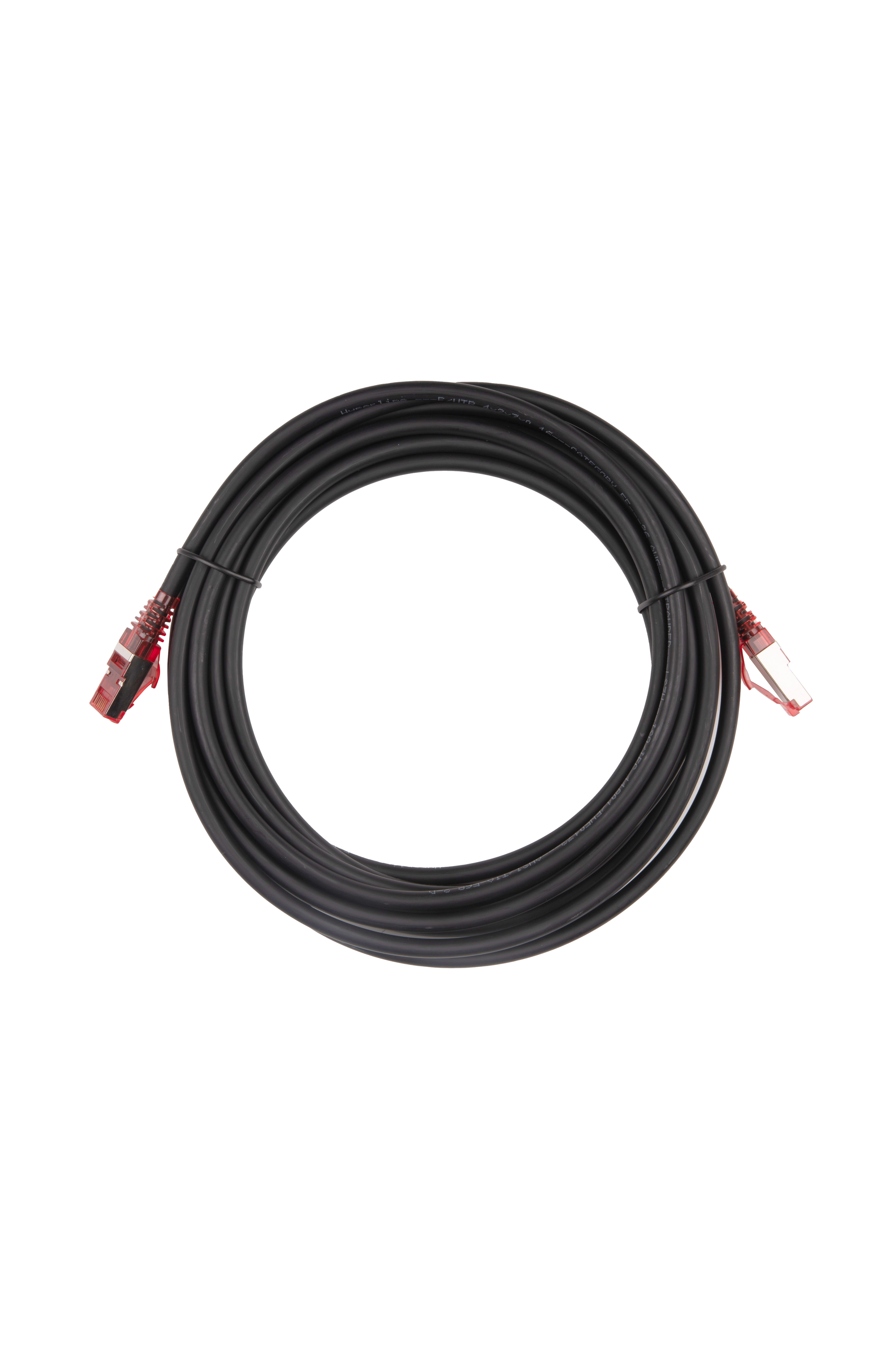 Hyperline PC-LPM-STP-RJ45-RJ45-C5e-5M-LSZH-BK Патч-корд F/UTP, экранированный, Cat.5е (100% Fluke Component Tested), LSZH, 5 м, черный — фото