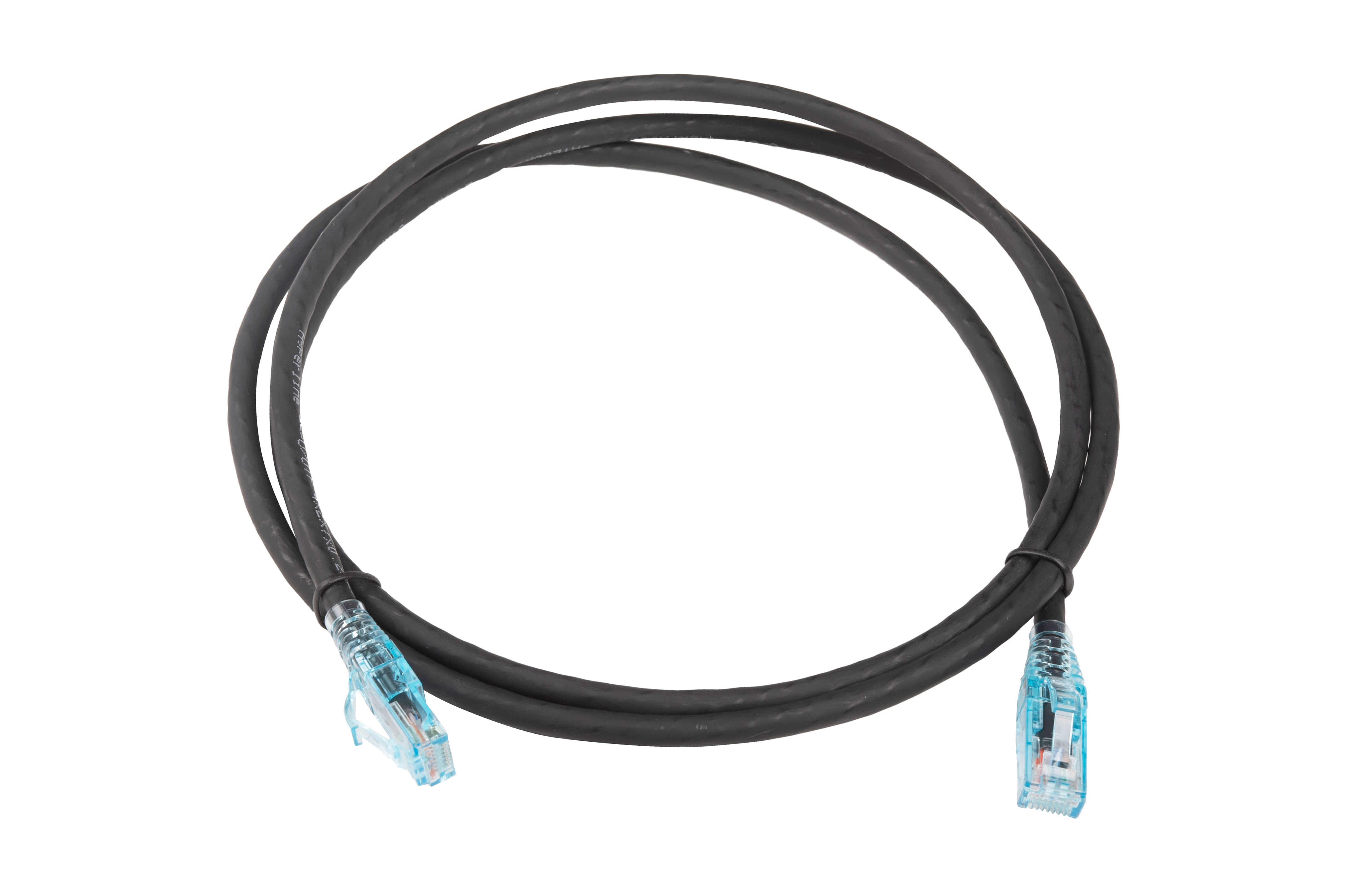 Hyperline PC-LPM-UTP-RJ45-RJ45-C6-1.5M-LSZH-BK Патч-корд RJ-45/RJ-45, неэкранированный U/UTP, категория 6 (100% Fluke Component Tested), 24AWG, LSZH, 1.5 м, черный — фото