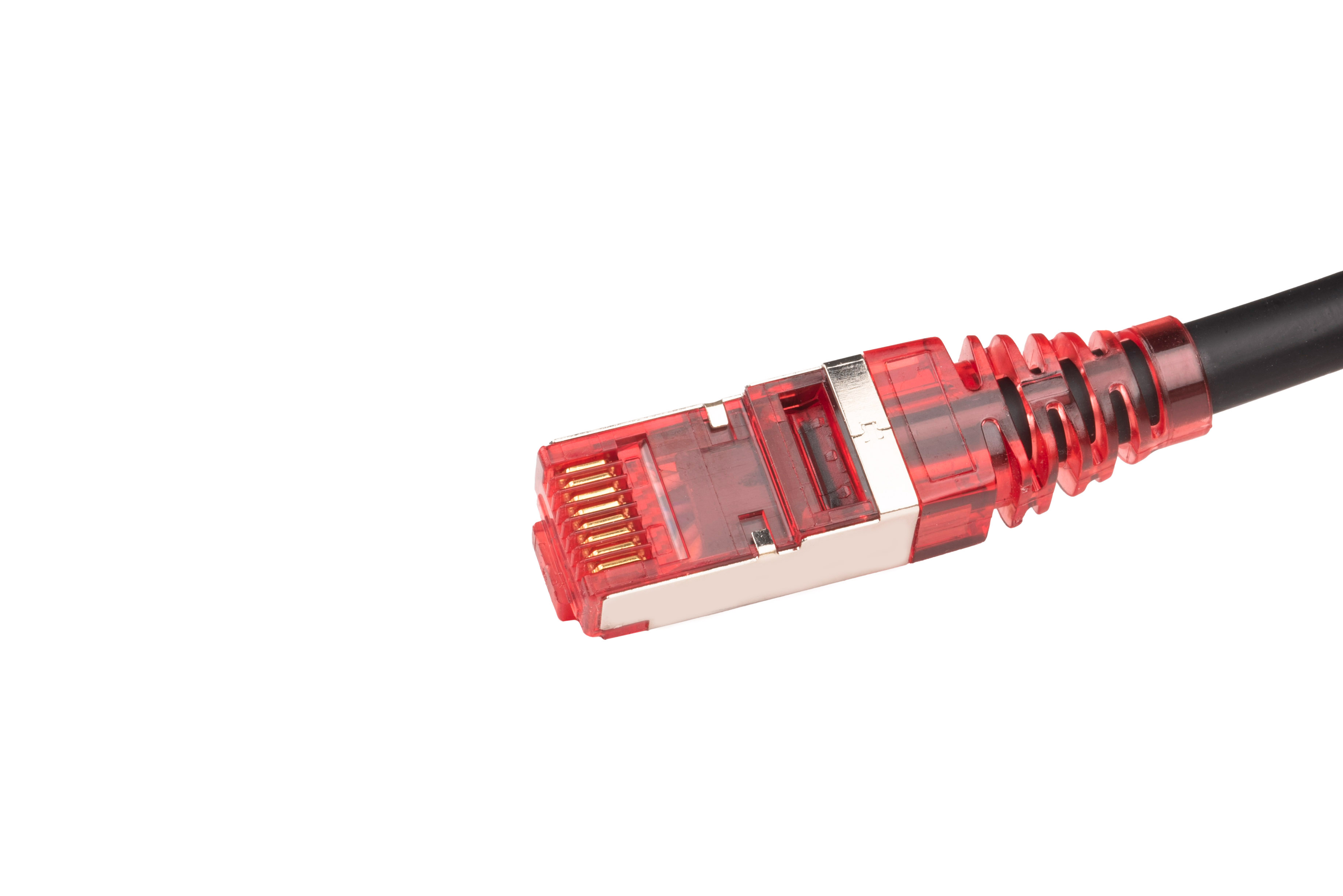 Hyperline PC-LPM-STP-RJ45-RJ45-C5e-2M-LSZH-BK Патч-корд F/UTP, экранированный, Cat.5e (100% Fluke Component Tested), LSZH, 2 м, черный — фото