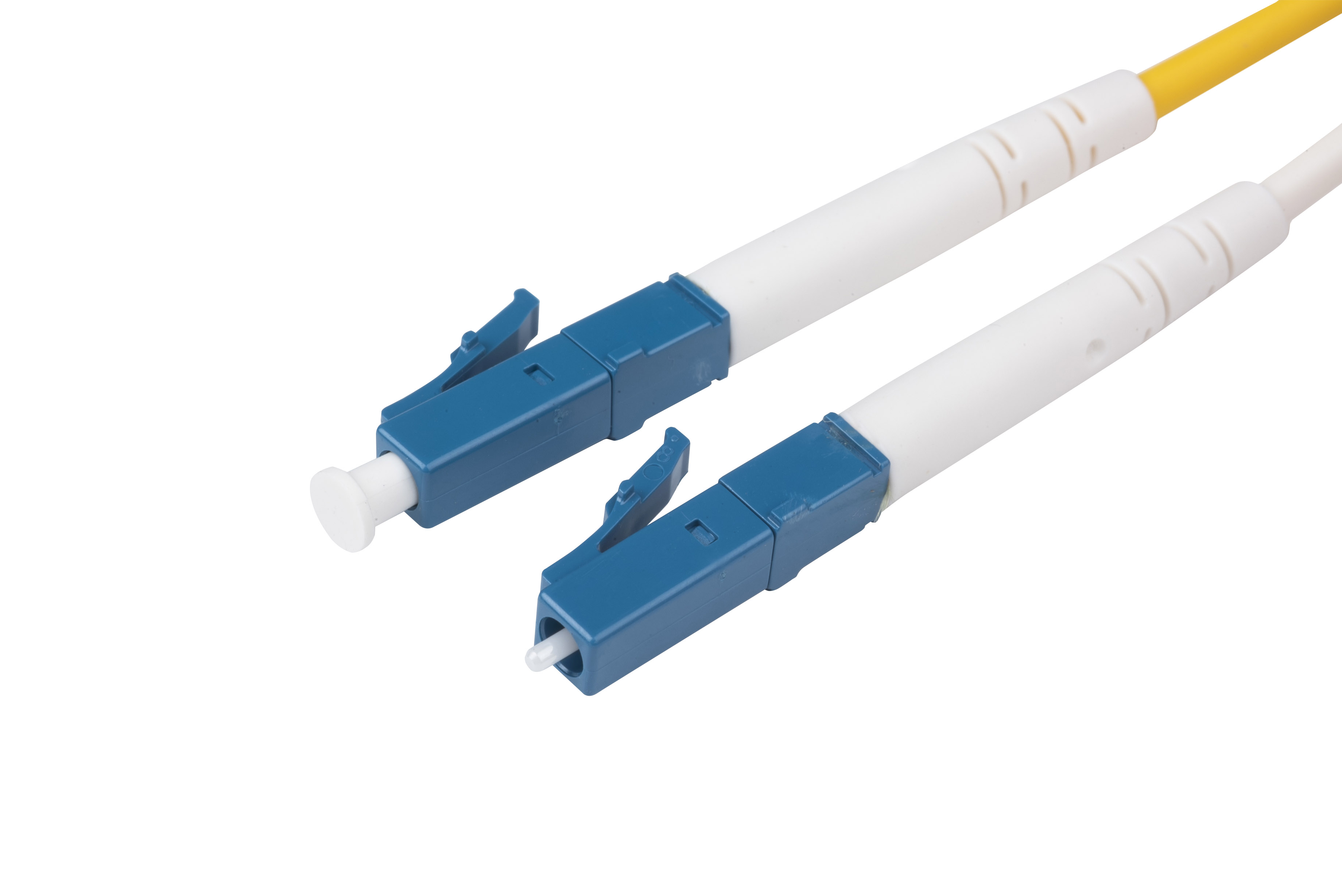 Hyperline FC-D2-9-LC/UR-LC/UR-H-5M-LSZH-YL Патч-корд волоконно-оптический (шнур) SM 9/125 (OS2), LC/UPC-LC/UPC, 2.0 мм, duplex, LSZH, 5 м — фото