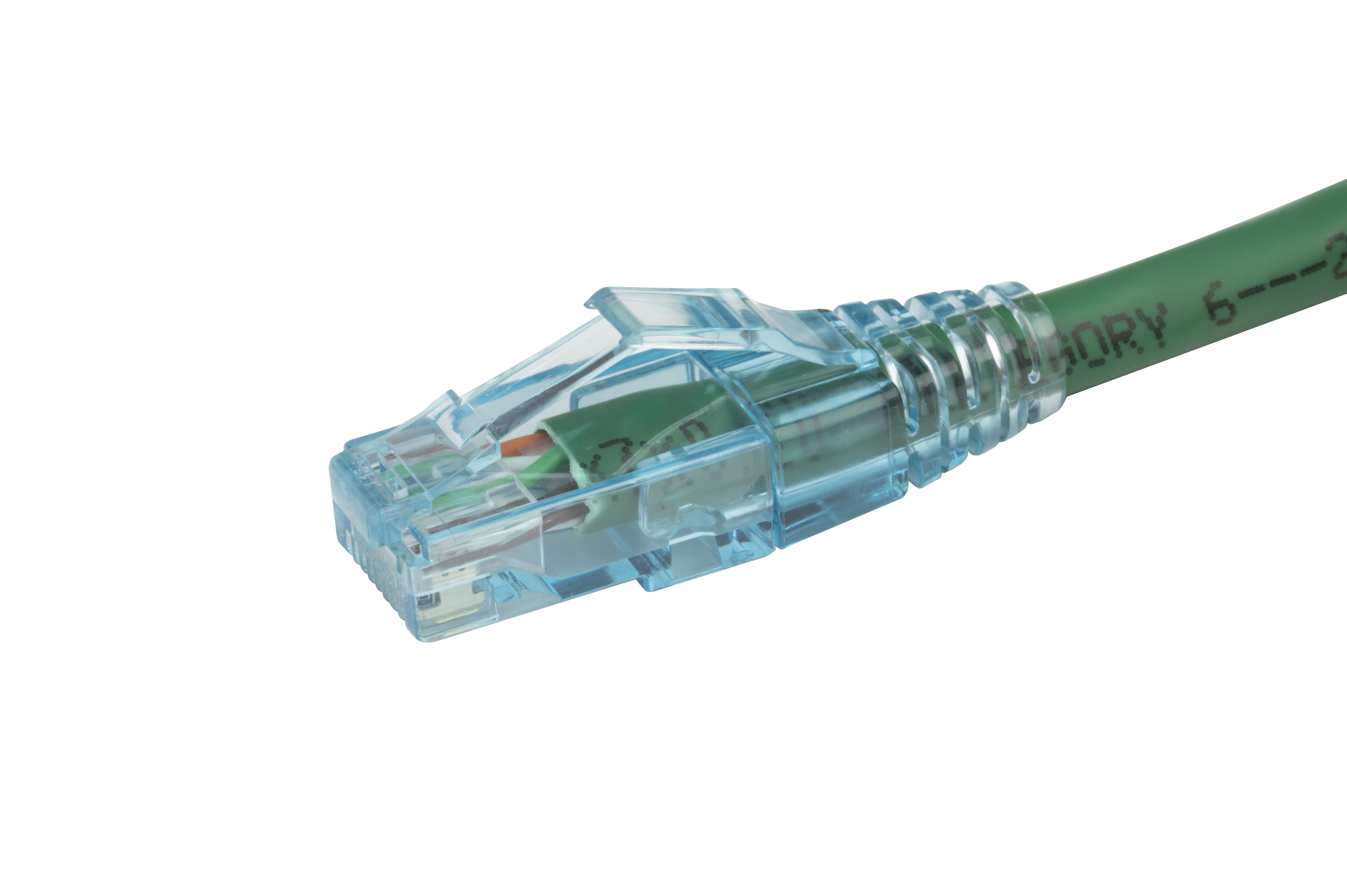 Hyperline PC-LPM-UTP-RJ45-RJ45-C6-3M-LSZH-GN Патч-корд RJ-45/RJ-45, неэкранированный U/UTP, категория 6 (100% Fluke Component Tested), 24AWG, LSZH, 3 м, зеленый — фото