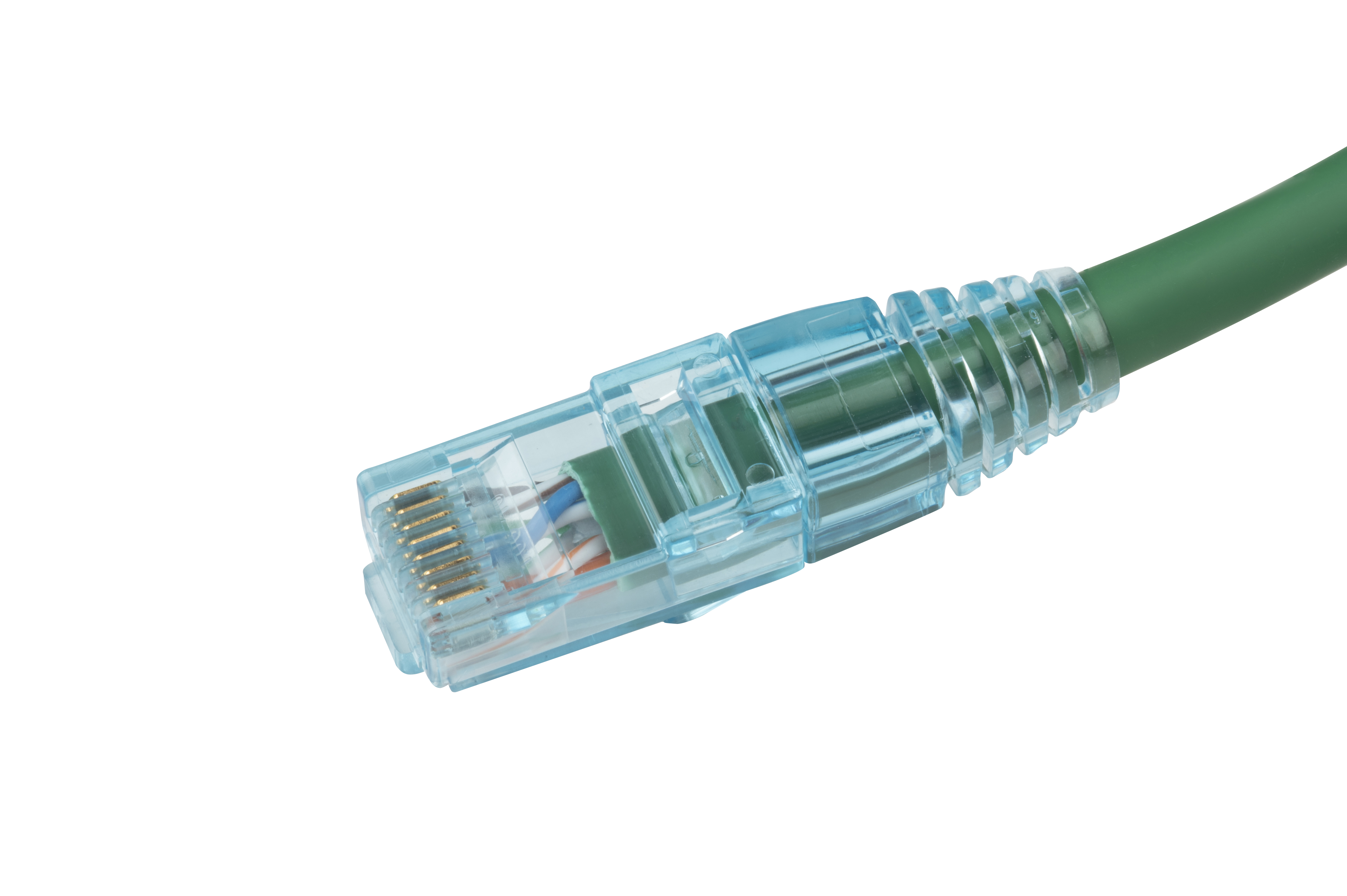 Hyperline PC-LPM-UTP-RJ45-RJ45-C6-3M-LSZH-GN Патч-корд RJ-45/RJ-45, неэкранированный U/UTP, категория 6 (100% Fluke Component Tested), 24AWG, LSZH, 3 м, зеленый — фото
