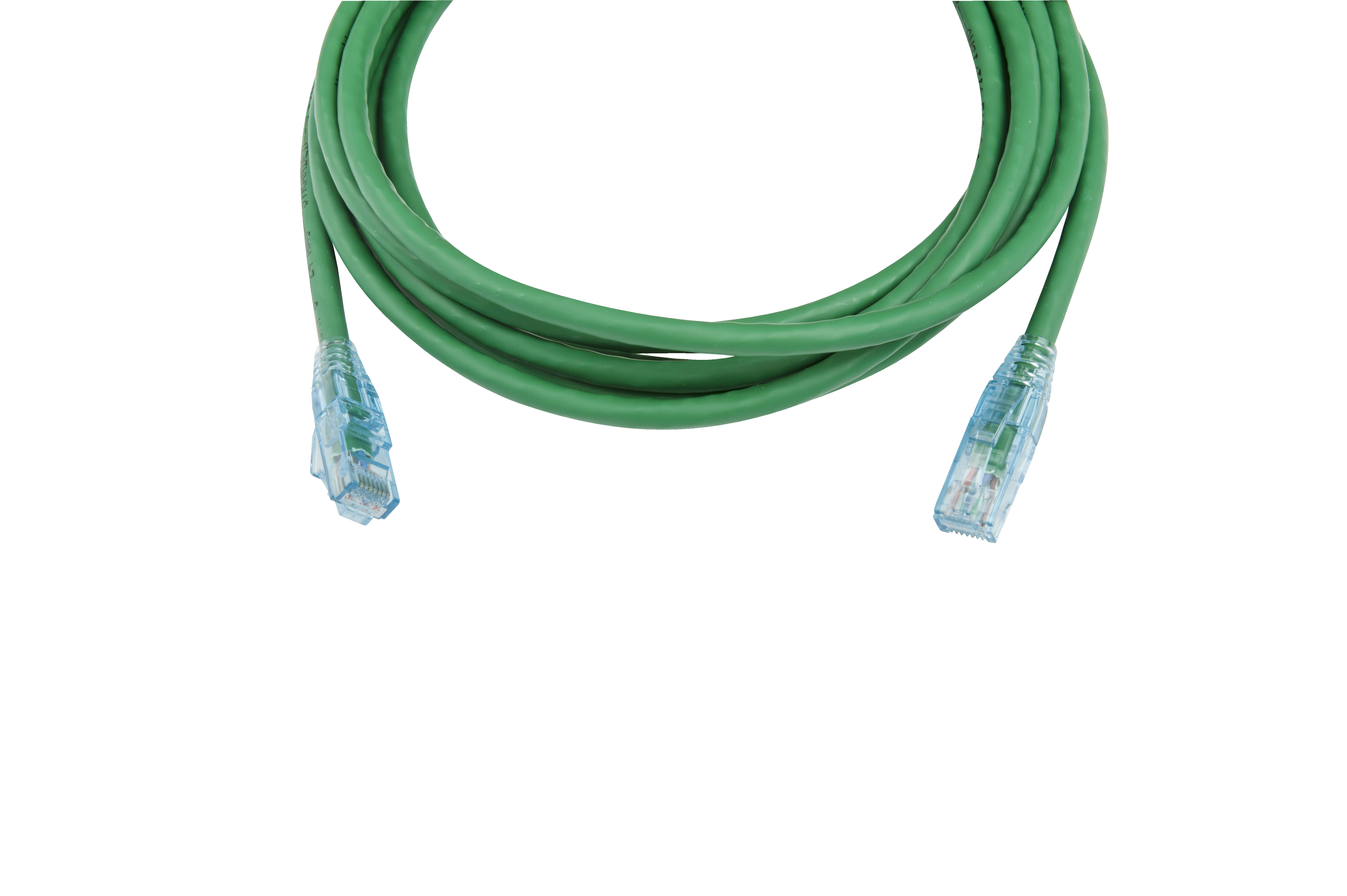 Hyperline PC-LPM-UTP-RJ45-RJ45-C6-3M-LSZH-GN Патч-корд RJ-45/RJ-45, неэкранированный U/UTP, категория 6 (100% Fluke Component Tested), 24AWG, LSZH, 3 м, зеленый — фото