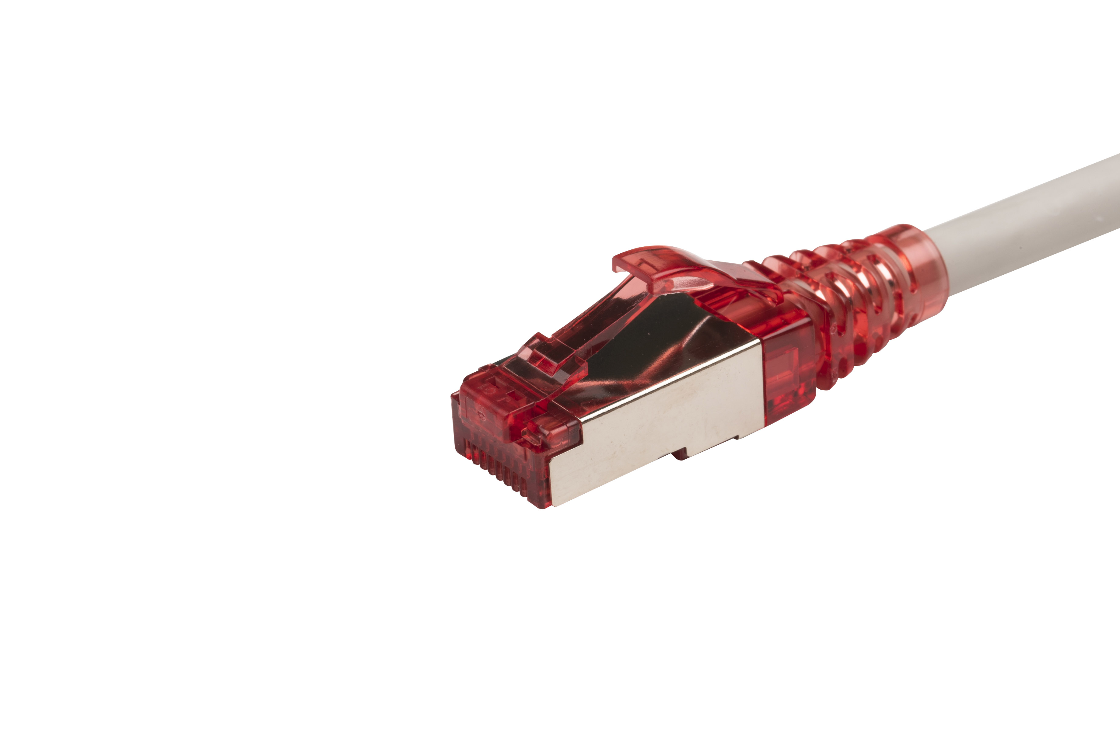 Hyperline PC-LPM-STP-RJ45-RJ45-C5e-10M-LSZH-GY Патч-корд F/UTP, экранированный, Cat.5e (100% Fluke Component Tested), LSZH, 10 м, серый — фото