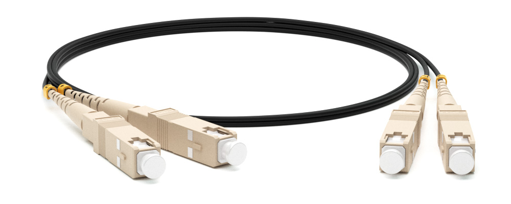 Hyperline FC-D2-50-SC/UR-SC/UR-H-25M-LSZH-BK Патч-корд волоконно-оптический (шнур) MM 50/125 (OM2), SC-SC, UPC, duplex, 2.0 мм, LSZH, 25 м, черный (замена FC-D2-50-SC/PR-SC/PR-H-25M-LSZH-BK)