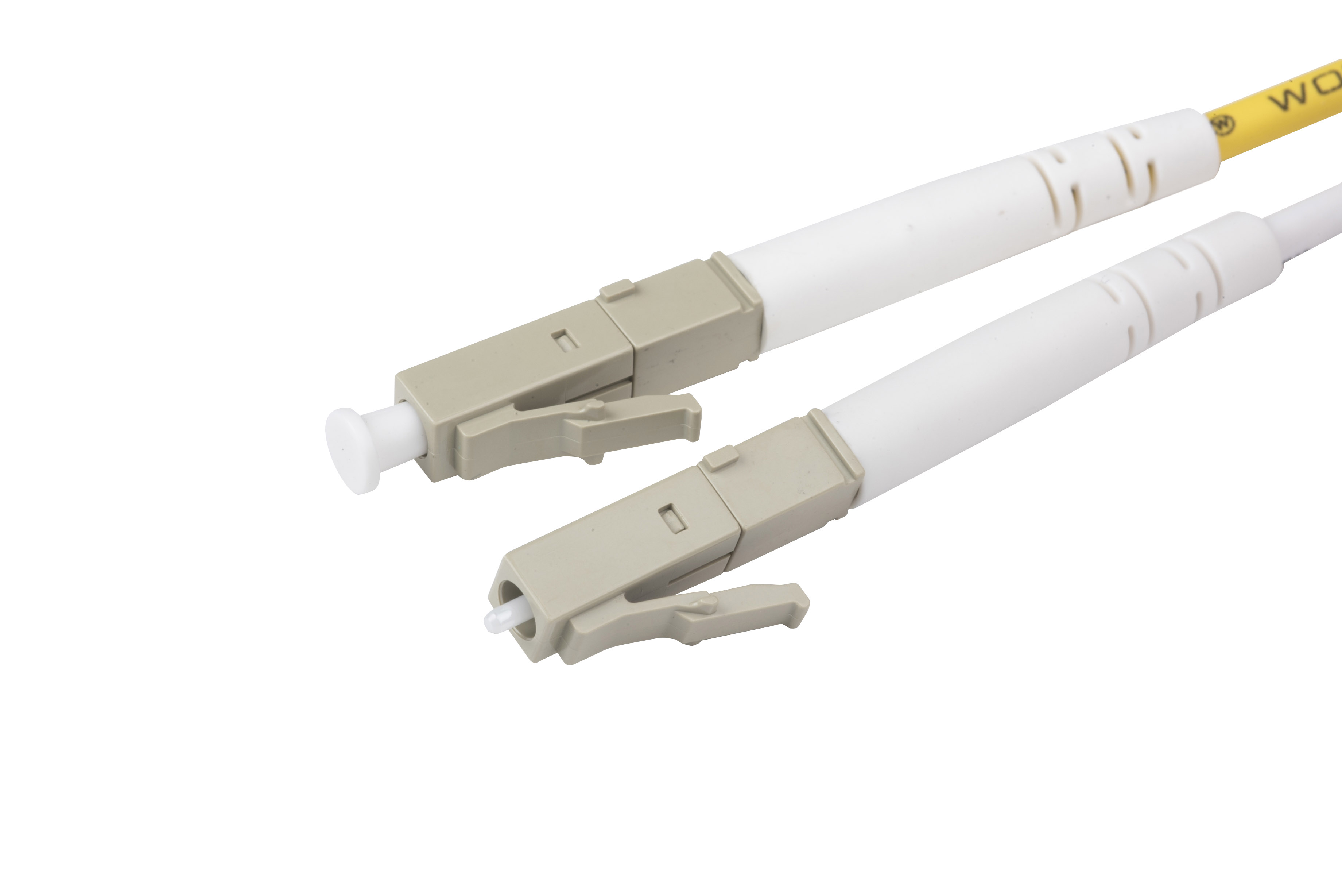 Hyperline FC-D2-50-LC/UR-SC/UR-H-3M-LSZH-OR Патч-корд волоконно-оптический (шнур) MM 50/125 (OM2), LC-SC, UPC, duplex, 2.0 мм, LSZH, 3 м (замена FC-D2-50-LC/PR-SC/PR-H-3M-LSZH-OR) — фото