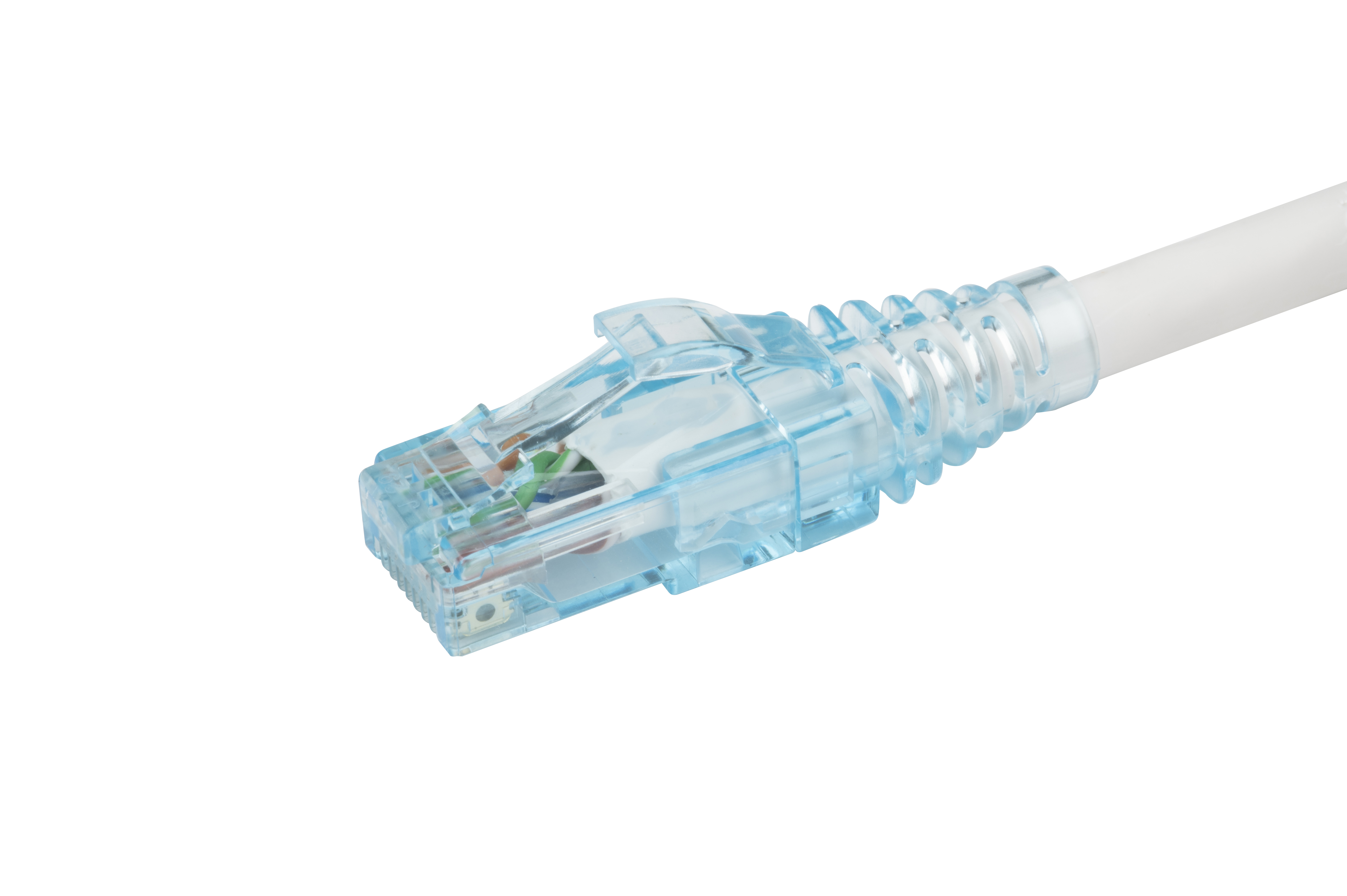 Hyperline PC-LPM-UTP-RJ45-RJ45-C6-3M-LSZH-WH Патч-корд RJ-45/RJ-45, неэкранированный U/UTP, категория 6 (100% Fluke Component Tested), 24AWG, LSZH, 3 м, белый — фото