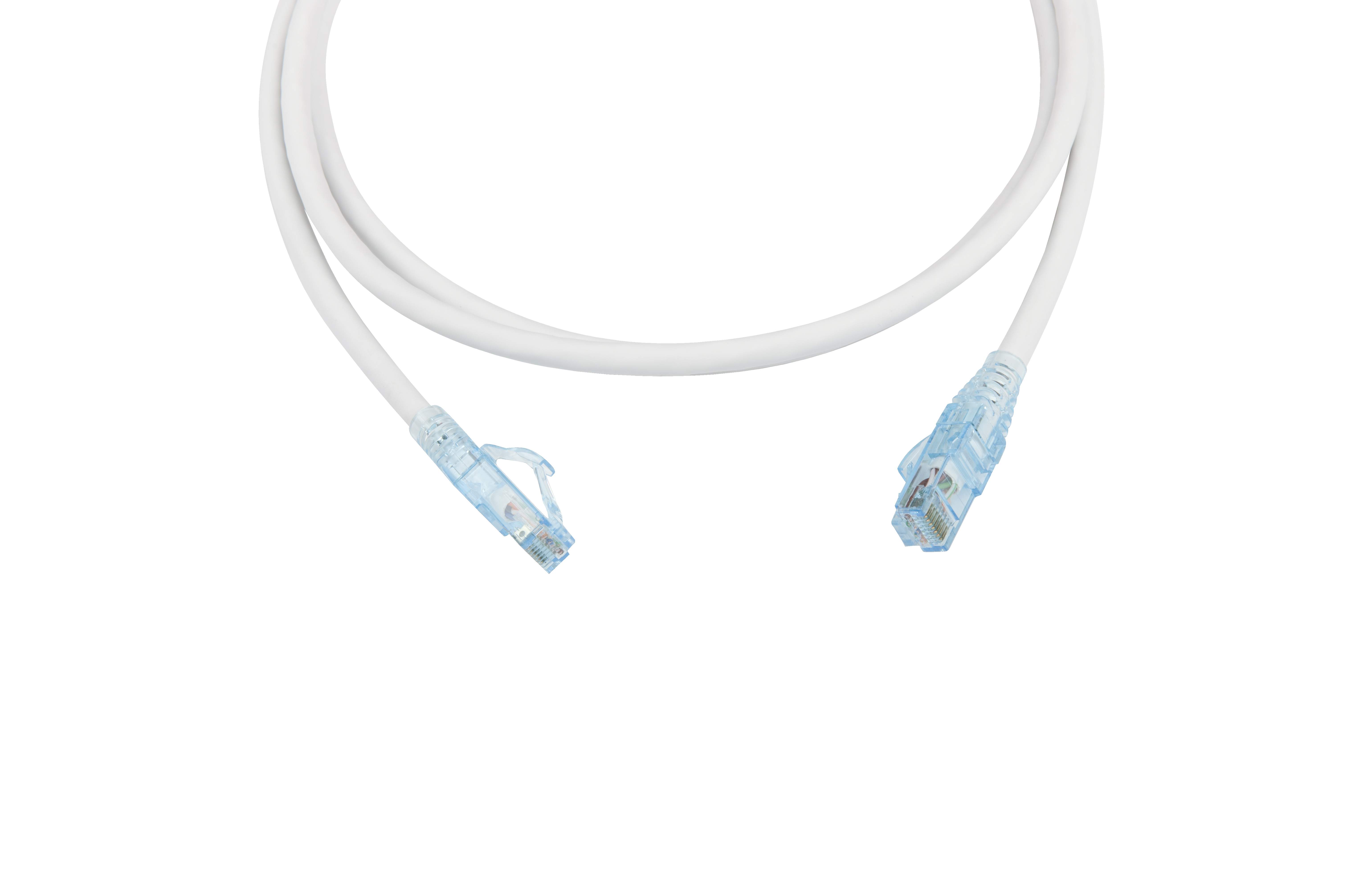 Hyperline PC-LPM-UTP-RJ45-RJ45-C6-1.5M-LSZH-WH Патч-корд RJ-45/RJ-45, неэкранированный U/UTP, категория 6 (100% Fluke Component Tested), 24AWG, LSZH, 1.5 м, белый — фото