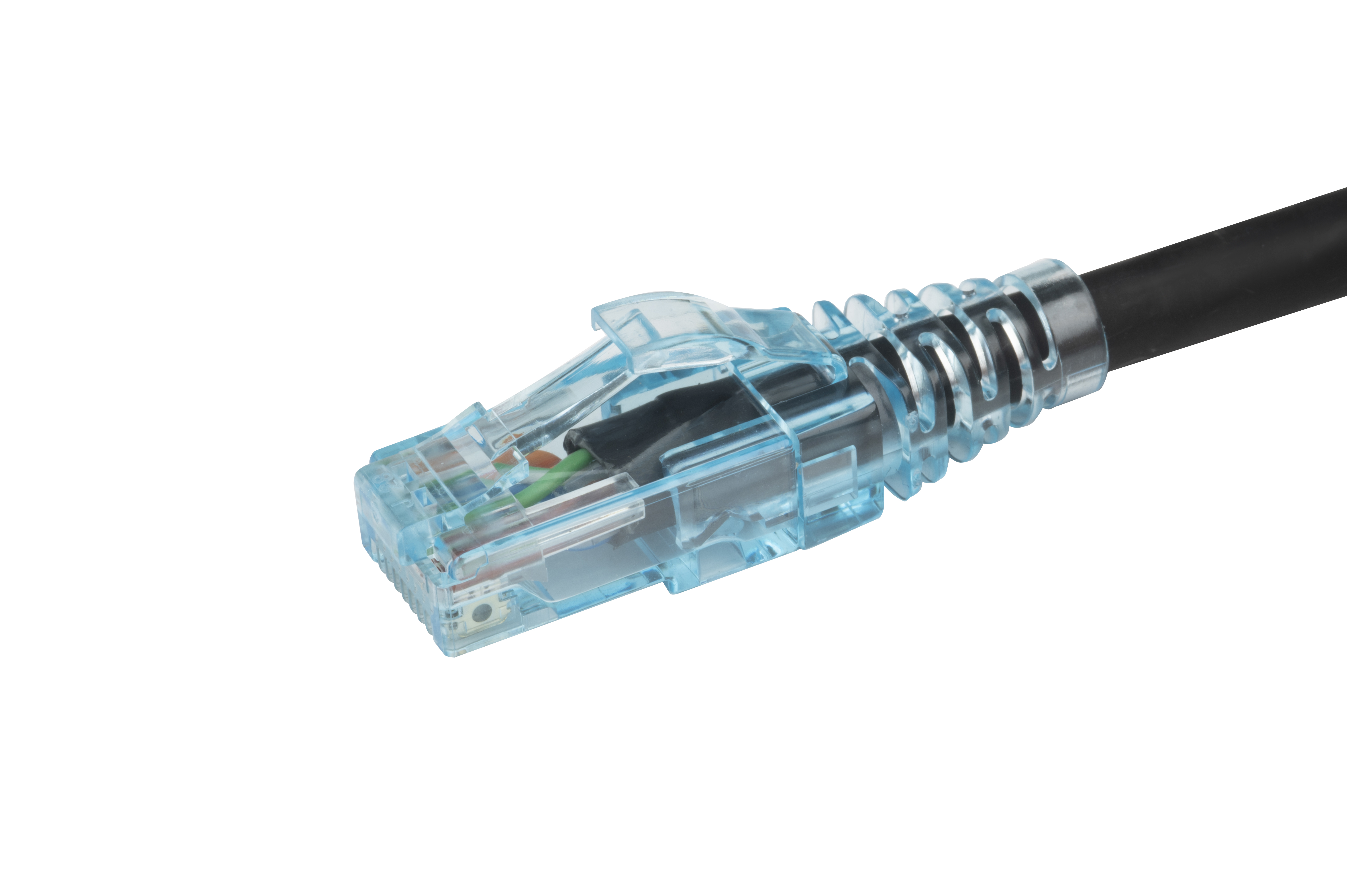 Hyperline PC-LPM-UTP-RJ45-RJ45-C6-3M-LSZH-BK Патч-корд RJ-45/RJ-45, неэкранированный U/UTP, категория 6 (100% Fluke Component Tested), 24AWG, LSZH, 3 м, черный — фото