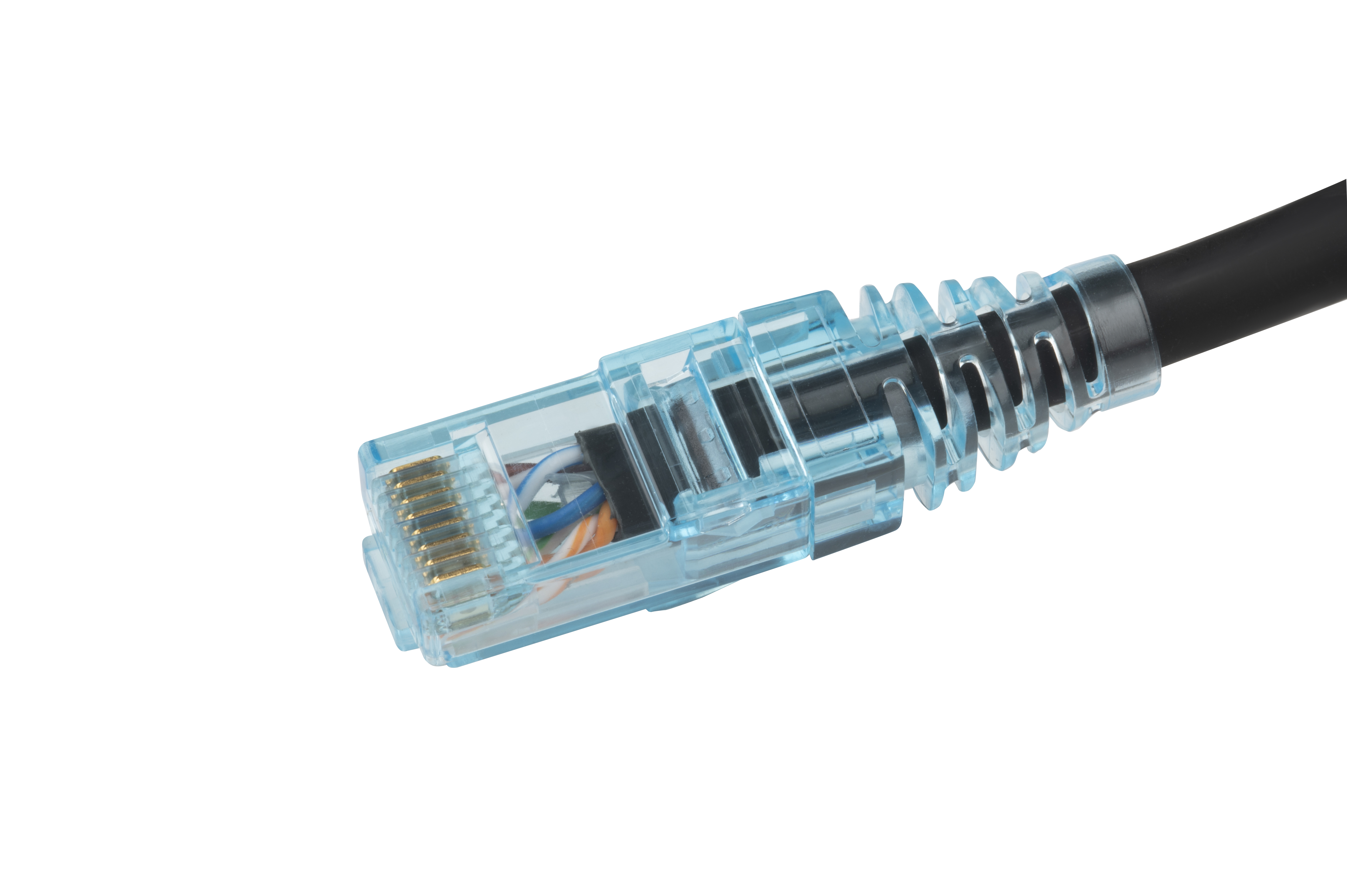 Hyperline PC-LPM-UTP-RJ45-RJ45-C6-3M-LSZH-BK Патч-корд RJ-45/RJ-45, неэкранированный U/UTP, категория 6 (100% Fluke Component Tested), 24AWG, LSZH, 3 м, черный — фото