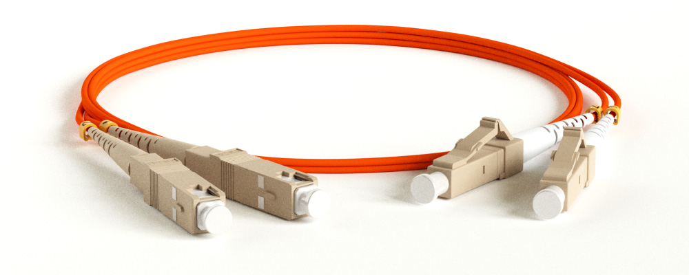Hyperline FC-D2-50-LC/UR-SC/UR-H-30M-LSZH-OR Патч-корд волоконно-оптический (шнур) MM 50/125 (OM2), LC-SC, UPC, duplex, 2.0 мм, LSZH, 30 м (замена FC-D2-50-LC/PR-SC/PR-H-30M-LSZH-OR)