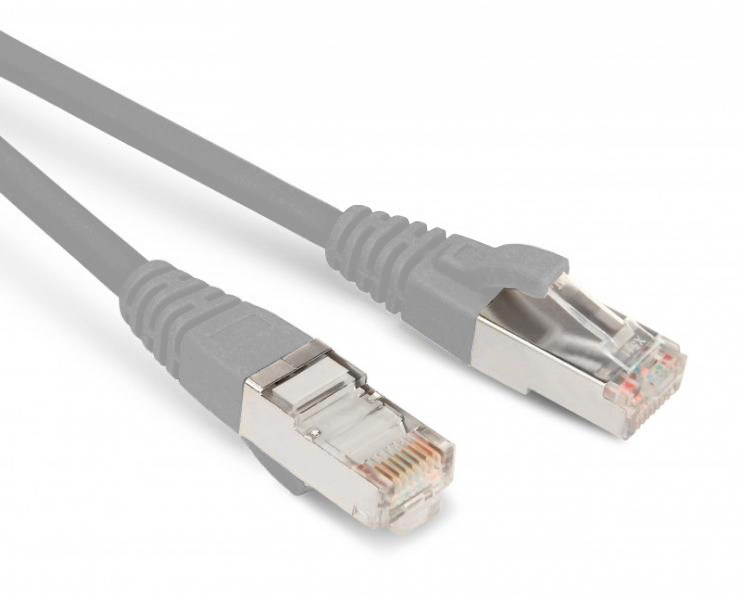 Hyperline PC-LPM-SFTP-RJ45-RJ45-C6a-1.5M-LSZH-GY Патч-корд S/FTP, экранированный, Cat.6a (100% Fluke Component Tested), LSZH, 1.5 м, серый