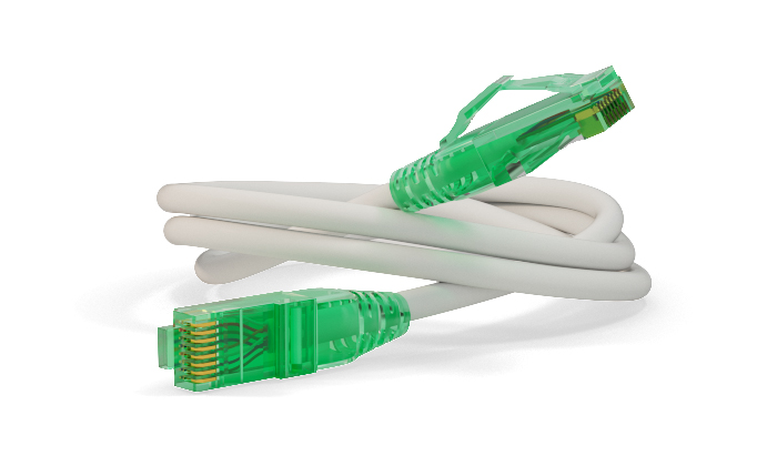 Hyperline PC-LPM-UTP-RJ45-RJ45-C6a-10M-LSZH-WH Патч-корд U/UTP, Cat.6a (100% Fluke Component Tested) 10G, LSZH, 10 м, белый — фото