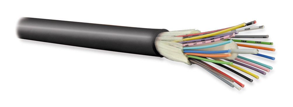 Hyperline FO-DT-IN/OUT-50-24-LSZH-BK Кабель волоконно-оптический 50/125 (OM2) многомодовый, 24 волокна, tight buffer, внутренний/внешний, LSZH, нг(А)-HF, –40°C – +75°C, черный, гарантия: 15 лет компонентная, 25 лет системная