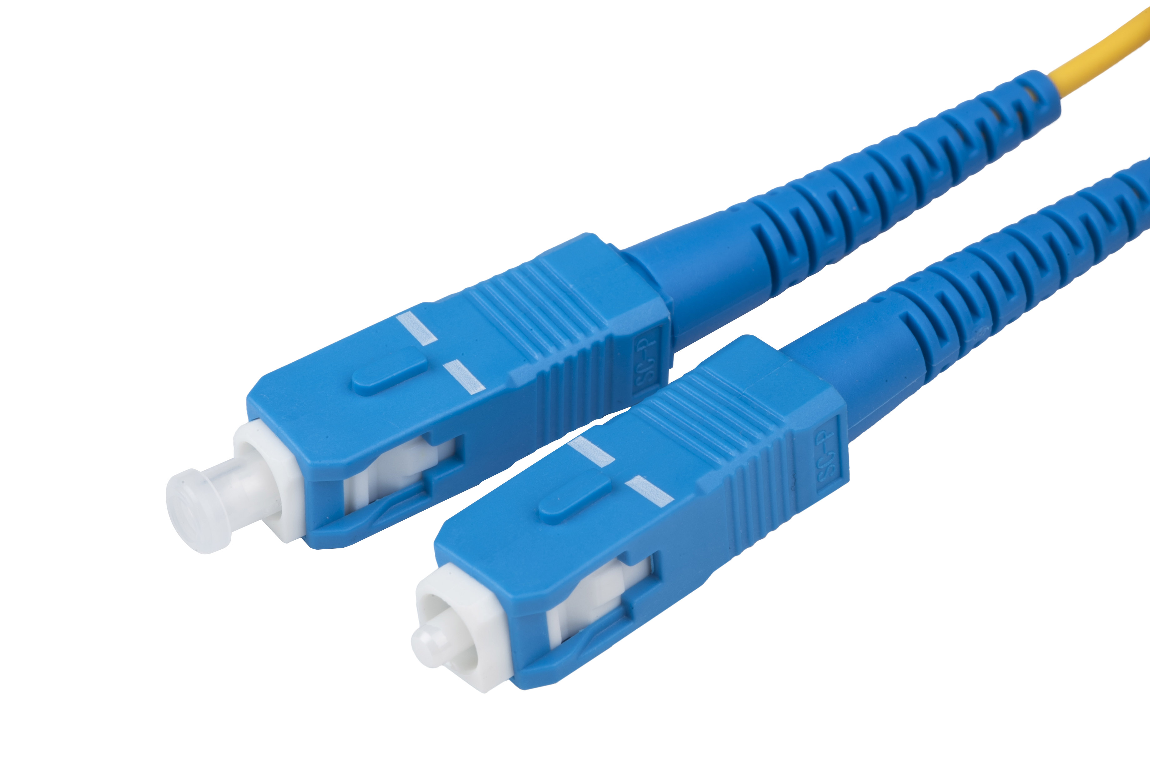 Hyperline FC-D2-9-LC/UR-SC/UR-H-15M-LSZH-YL Патч-корд волоконно-оптический (шнур) SM 9/125 (OS2), LC/UPC-SC/UPC, 2.0 мм, duplex, LSZH, 15 м — фото
