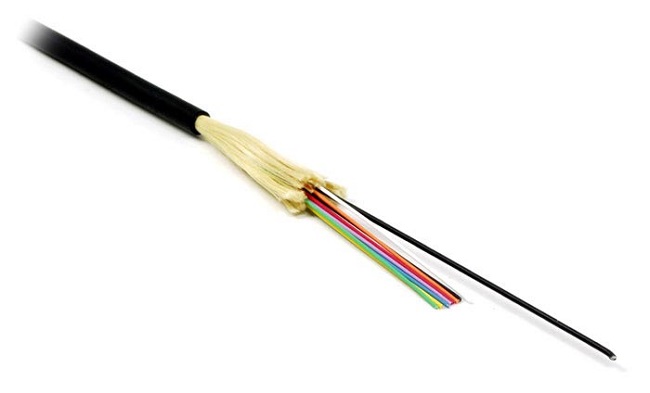 Hyperline FO-DT-IN/OUT-9S-8-LSZH-BK Кабель волоконно-оптический одномодовый 9/125 (OS2), 8 волокон, плотное буферное покрытие (tight buffer), LSZH, нг(А)-HF, внутренний/внешний -40°C – +75°C, черный