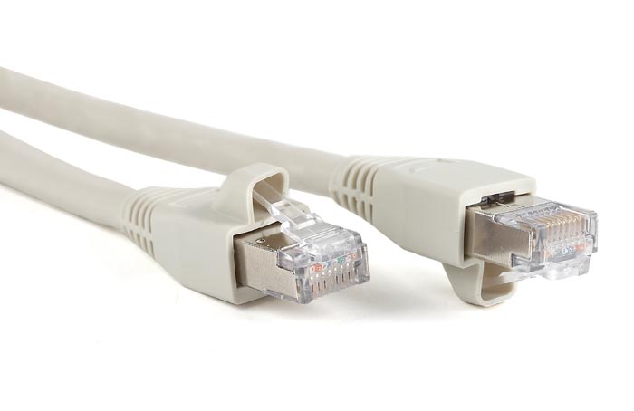 Hyperline PC-LPM-STP-RJ45-RJ45-C6a-10M-LSZH-GY Патч-корд F/UTP, экранированный, Cat.6a (100% Fluke Component Tested), LSZH, 10 м, серый — фото