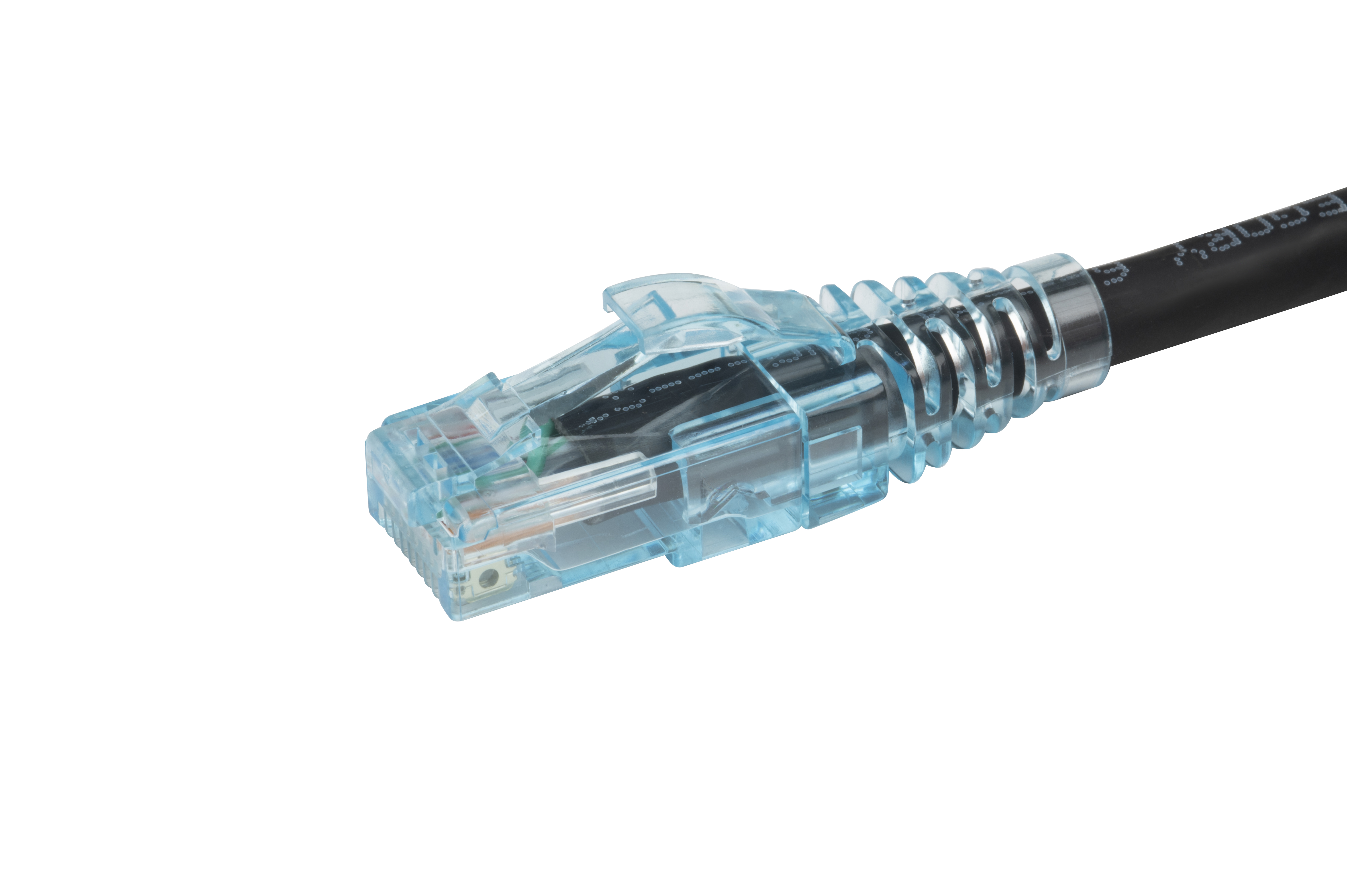 Hyperline PC-LPM-UTP-RJ45-RJ45-C6-2M-LSZH-BK Патч-корд RJ-45/RJ-45, неэкранированный U/UTP, категория 6 (100% Fluke Component Tested), 24AWG, LSZH, 2 м, черный — фото