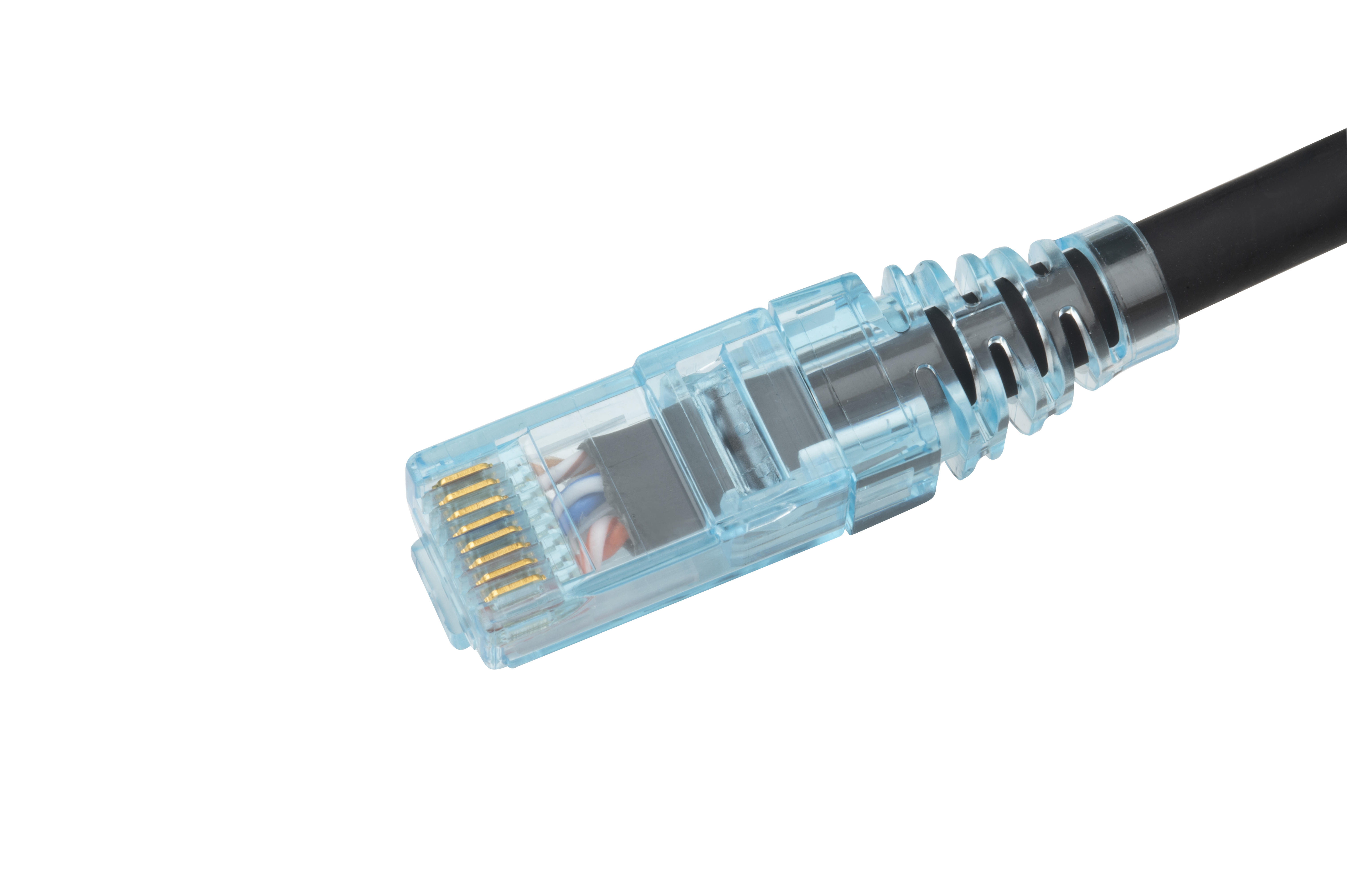 Hyperline PC-LPM-UTP-RJ45-RJ45-C6-2M-LSZH-BK Патч-корд RJ-45/RJ-45, неэкранированный U/UTP, категория 6 (100% Fluke Component Tested), 24AWG, LSZH, 2 м, черный — фото