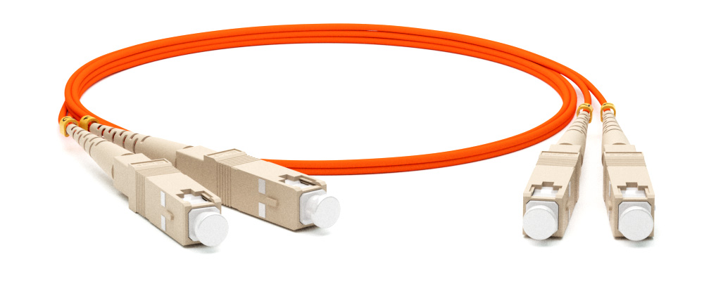 Hyperline FC-D2-50-SC/UR-SC/UR-H-3M-LSZH-OR Патч-корд волоконно-оптический (шнур) MM 50/125 (OM2), SC-SC, UPC, duplex, 2.0 мм, LSZH, 3 м (замена FC-D2-50-SC/PR-SC/PR-H-3M-LSZH-OR)
