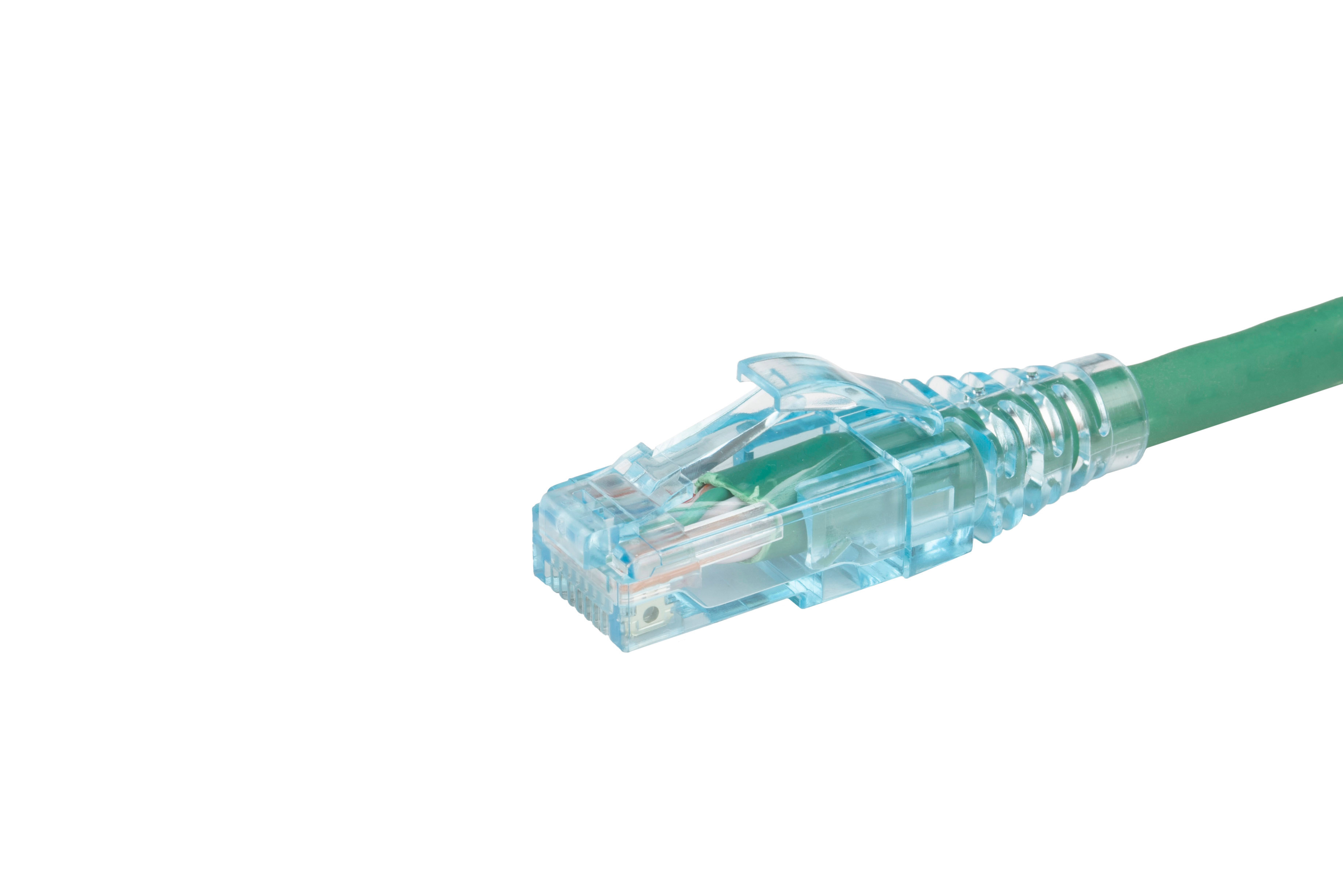 Hyperline PC-LPM-UTP-RJ45-RJ45-C6-1.5M-LSZH-GN Патч-корд RJ-45/RJ-45, неэкранированный U/UTP, категория 6 (100% Fluke Component Tested), 24AWG, LSZH, 1.5 м, зеленый — фото