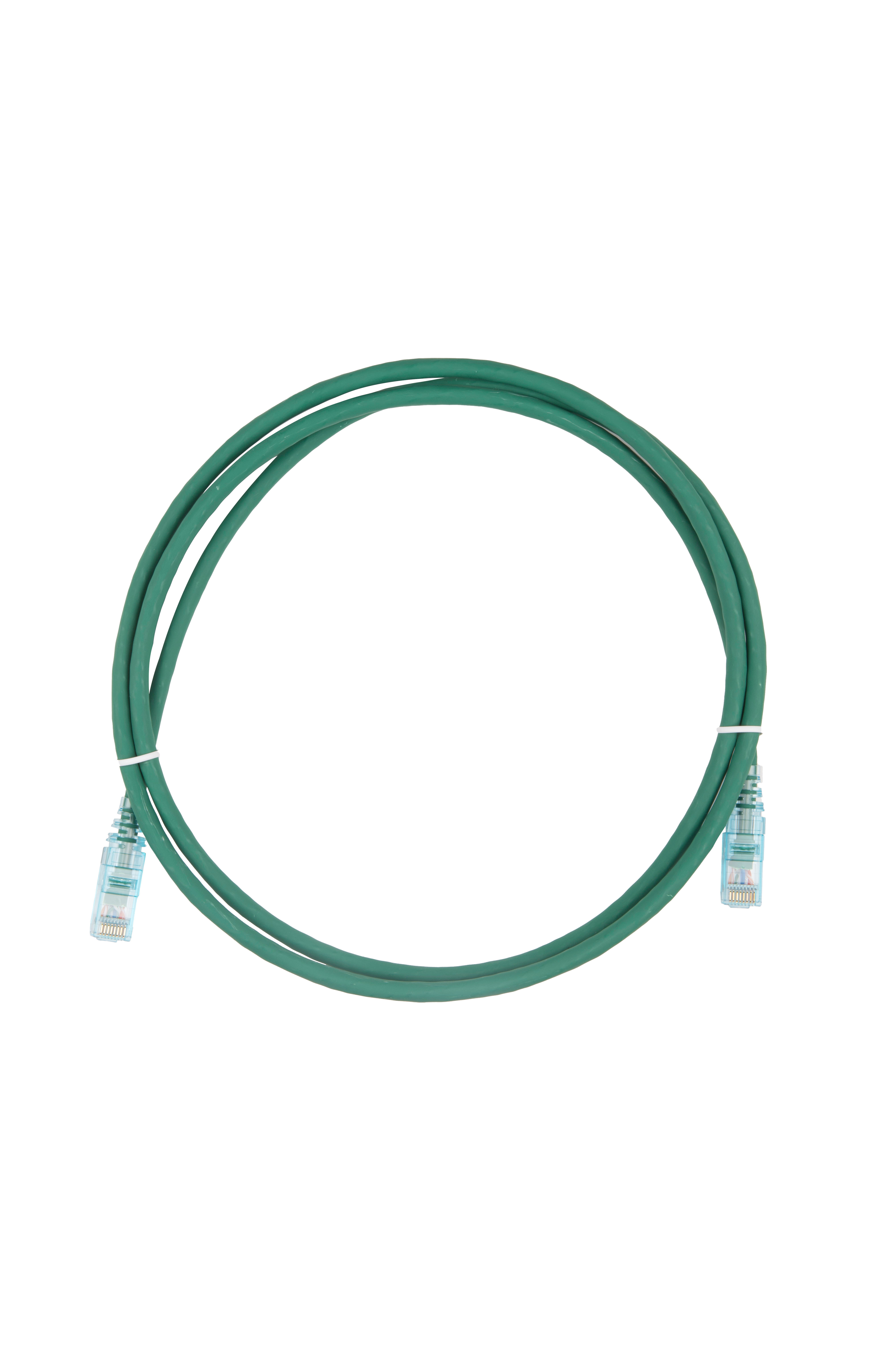 Hyperline PC-LPM-UTP-RJ45-RJ45-C6-1.5M-LSZH-GN Патч-корд RJ-45/RJ-45, неэкранированный U/UTP, категория 6 (100% Fluke Component Tested), 24AWG, LSZH, 1.5 м, зеленый — фото