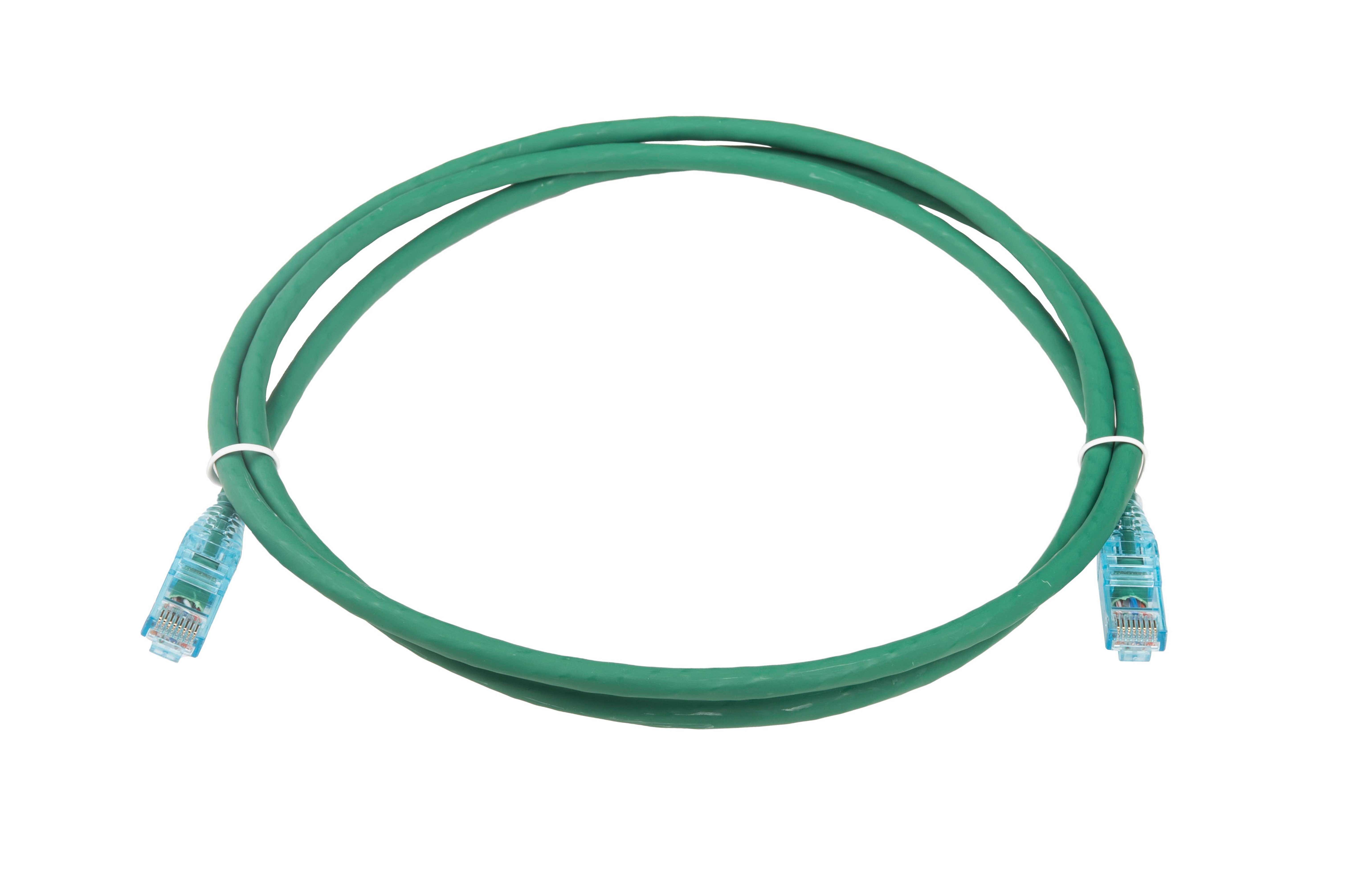 Hyperline PC-LPM-UTP-RJ45-RJ45-C6-1.5M-LSZH-GN Патч-корд RJ-45/RJ-45, неэкранированный U/UTP, категория 6 (100% Fluke Component Tested), 24AWG, LSZH, 1.5 м, зеленый — фото