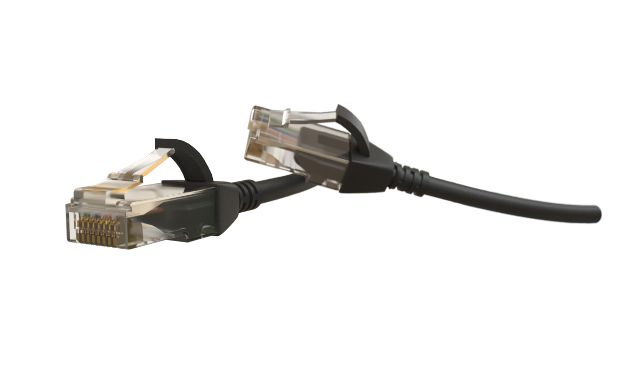 Hyperline PC-LPT-UTP-RJ45-RJ45-C6-3M-LSZH-BK Патч-корд U/UTP, категория 6 (100% Fluke Component Tested), 28AWG, LSZH, 3 м, черный