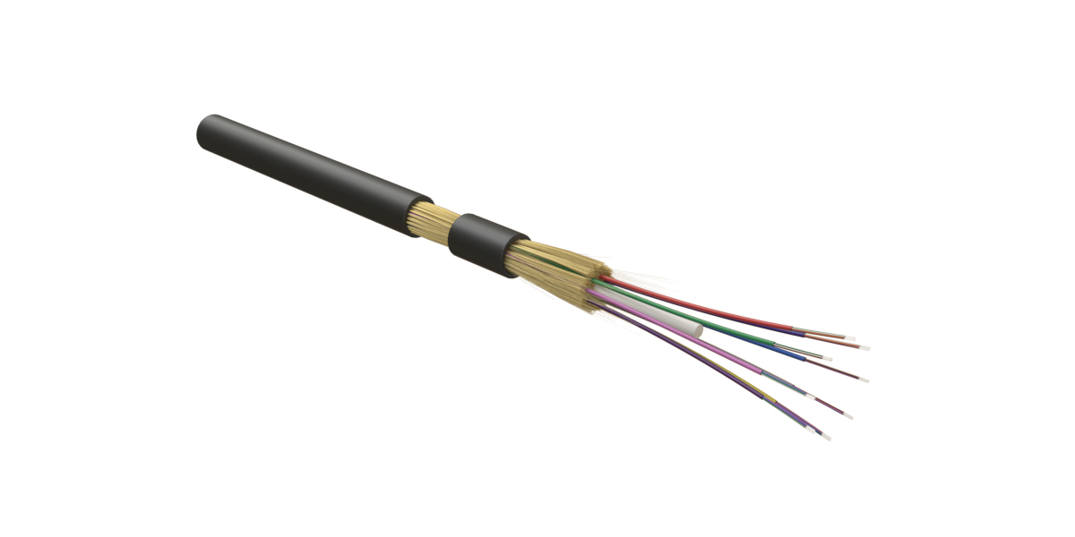 Hyperline FO-MB-IN/OUT-50-64-LSZH-BK Кабель волоконно-оптический 50/125 (OM2) многомодовый, 64 волокна, безгелевые микротрубки 1.1 мм (micro bundle) , внутренний/внешний, LSZH, нг(А)-HF, –40°C – +70°C, черный