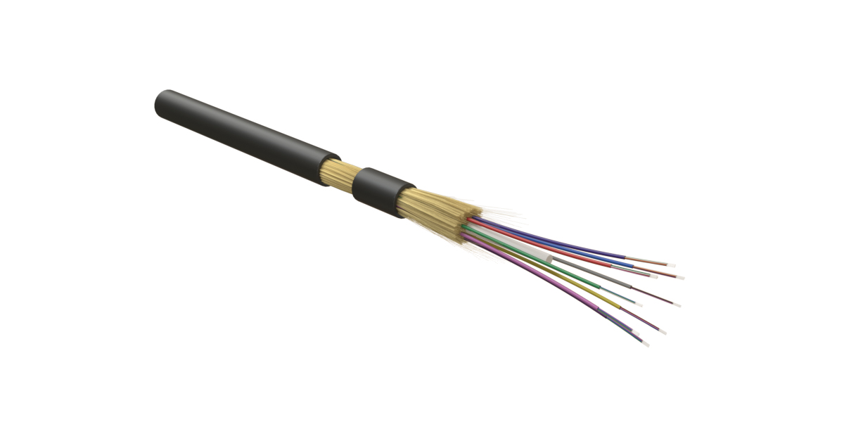 Hyperline FO-MB-IN/OUT-9S-96-LSZH-BK Кабель волоконно-оптический 9/125 (OS2) одномодовый, 96 волокон, безгелевые микротрубки 0.9 мм (micro bundle), внутренний/внешний, LSZH, нг(А)-HF, –40°C – +70°C, черный